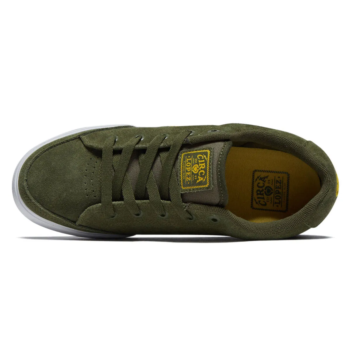 C1rca AL 50 Slim Shoes - Military Green/Lemon Strong Build