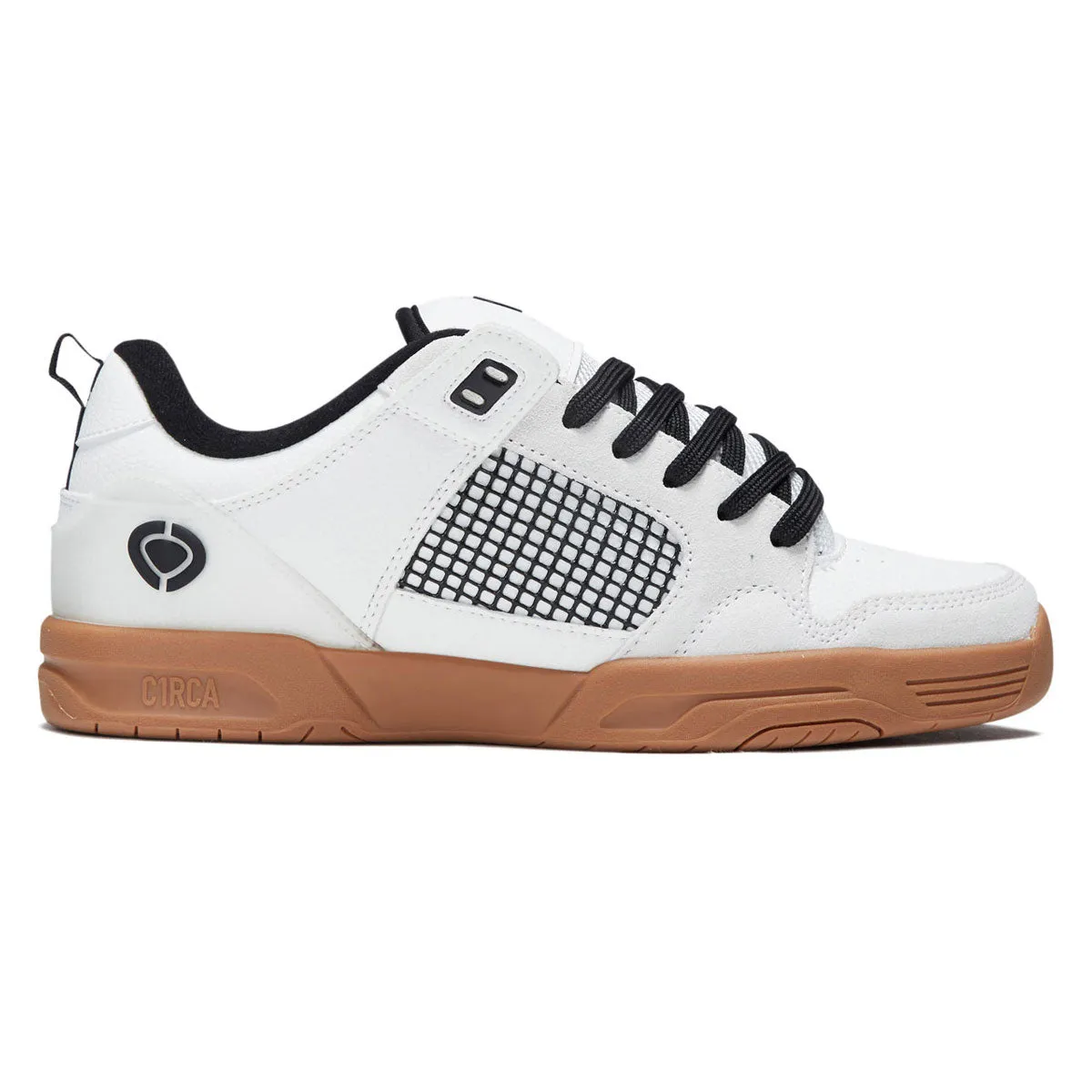 C1rca Tave TT Shoes - White/Raven/Gum Skater Support