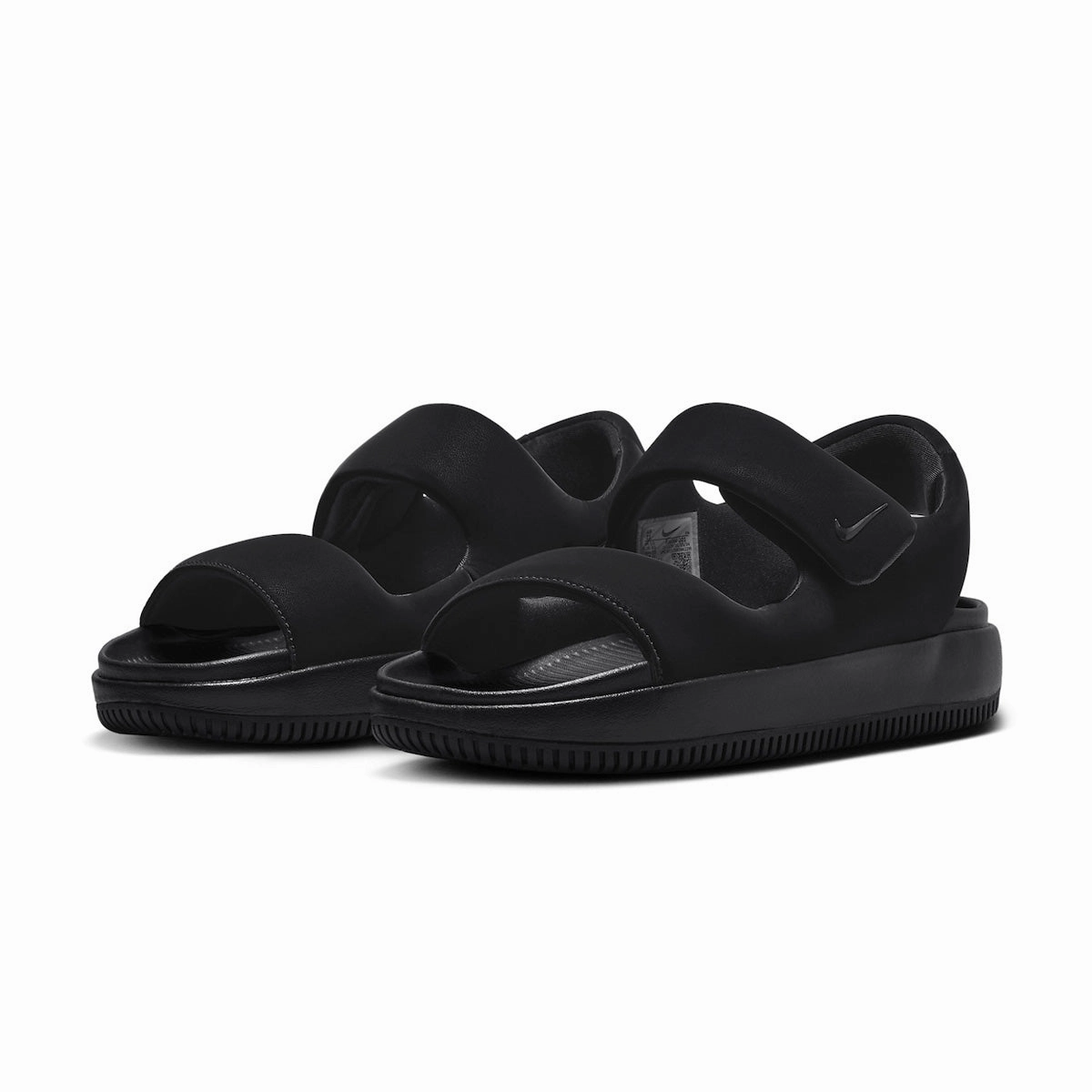 Calm Sandal 'Black' Padded look