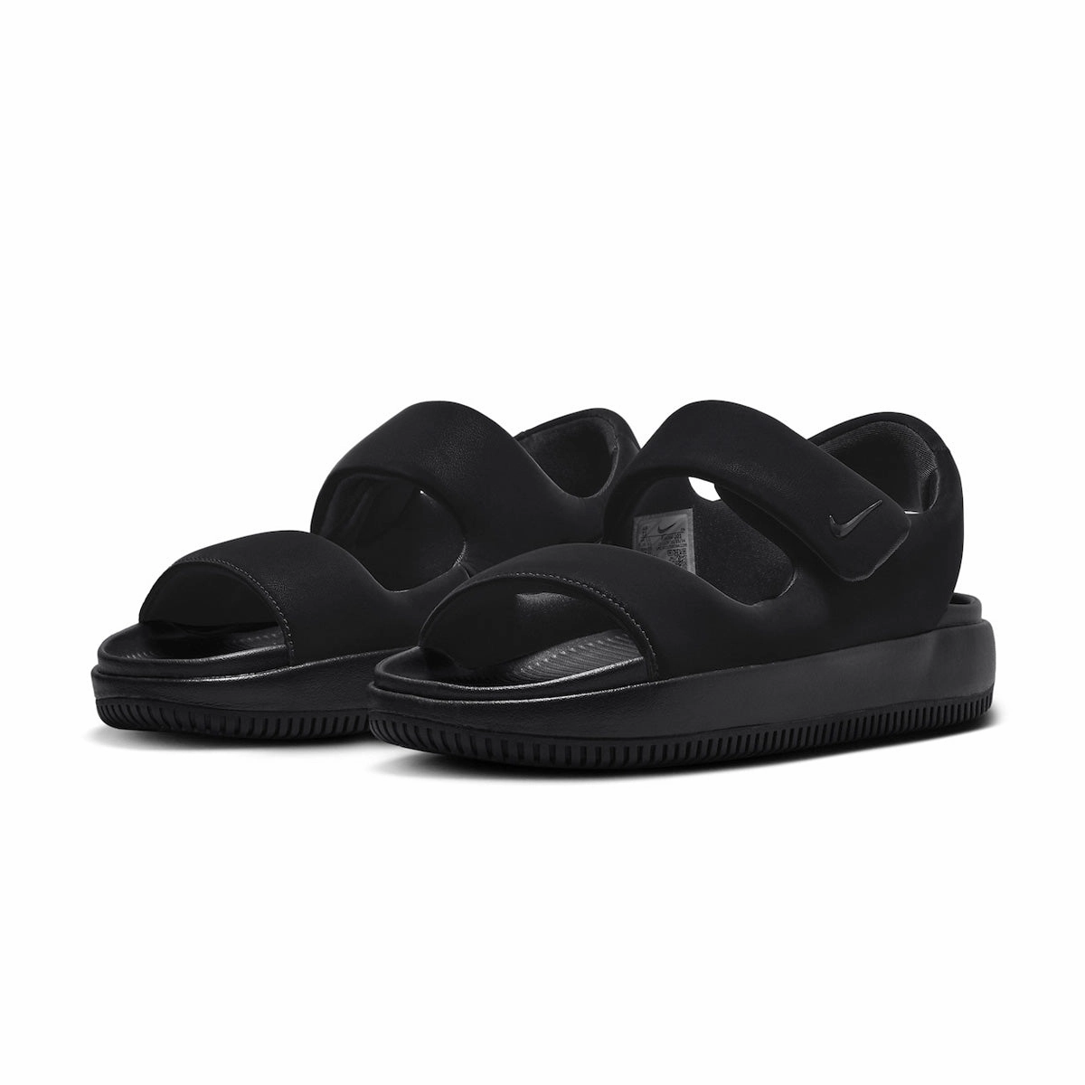 Calm Sandal 'Black' Padded look
