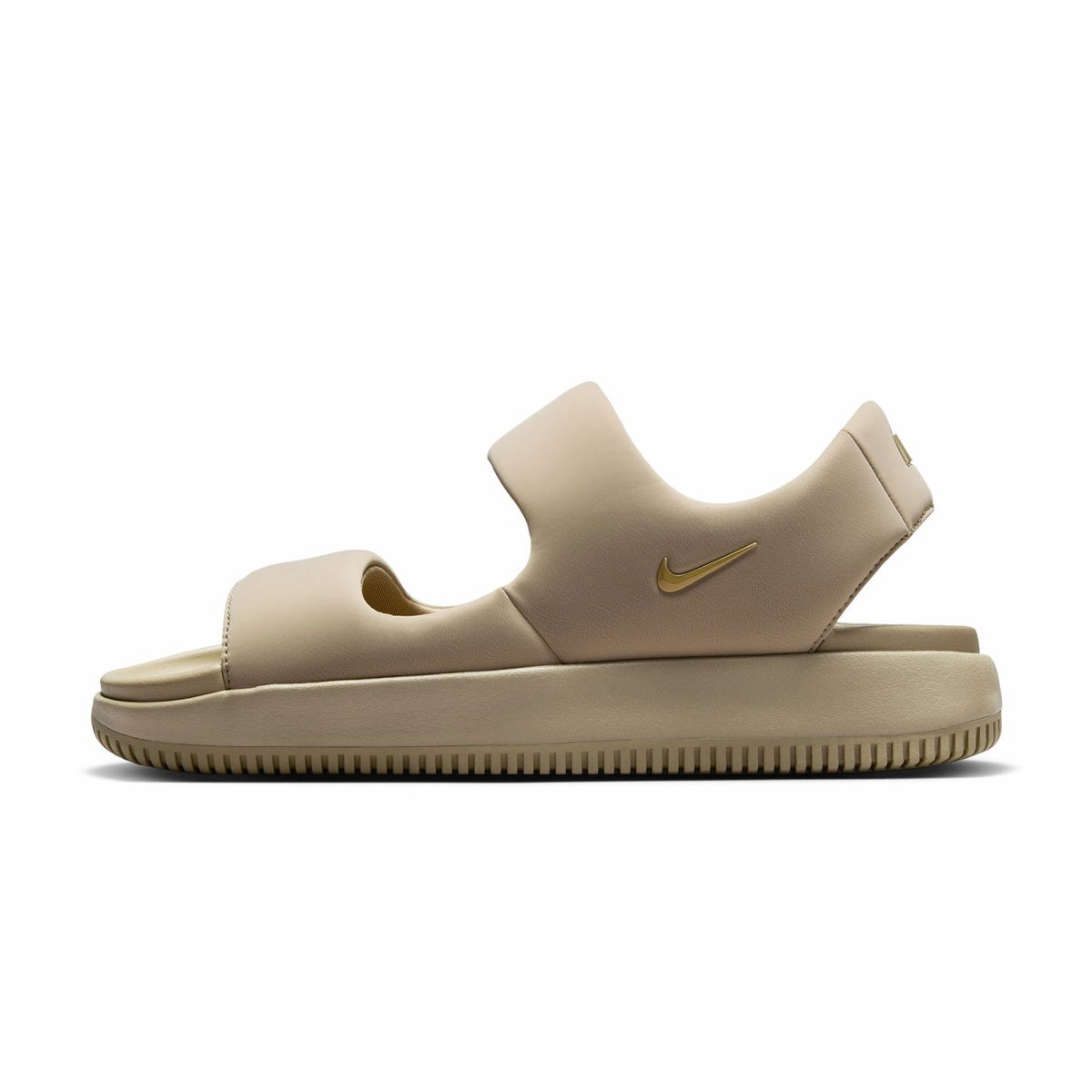 Calm Sandal 'Khaki' Flexible Lining