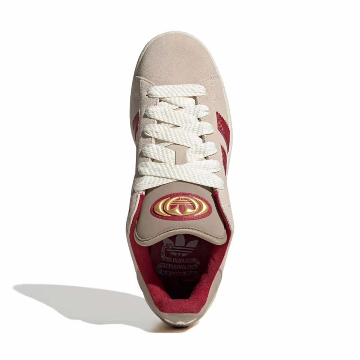 Campus CNY 'Active Maroon Cream White' Comfort foam