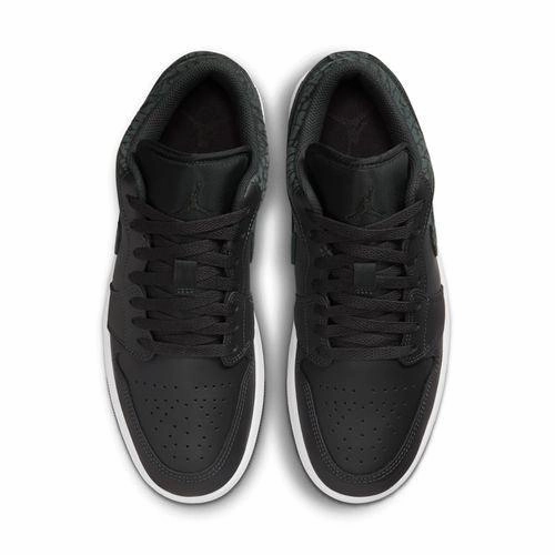 Chic Style Air Jordan 1 Low SE 'Black Elephant'