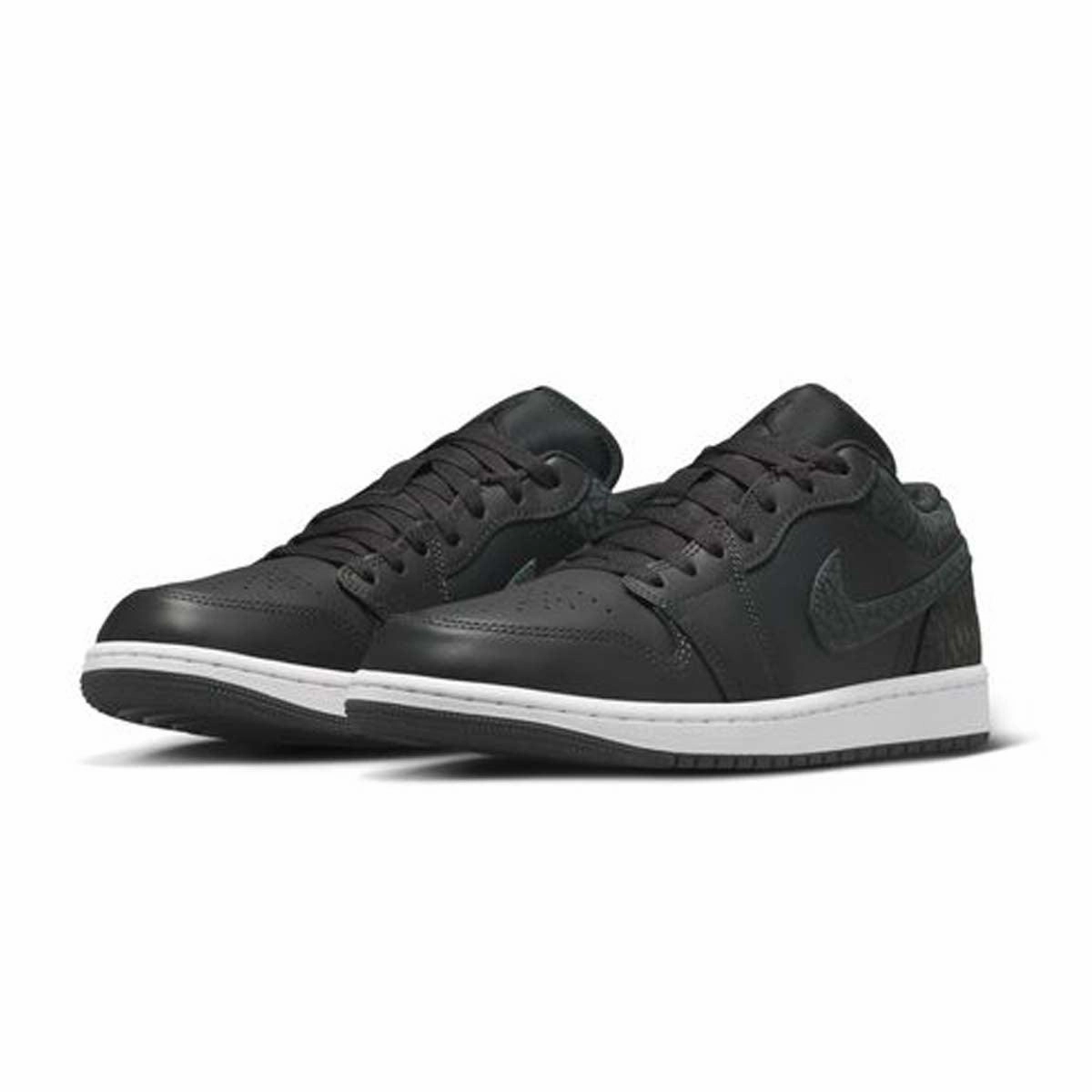 Chic Style Air Jordan 1 Low SE 'Black Elephant'