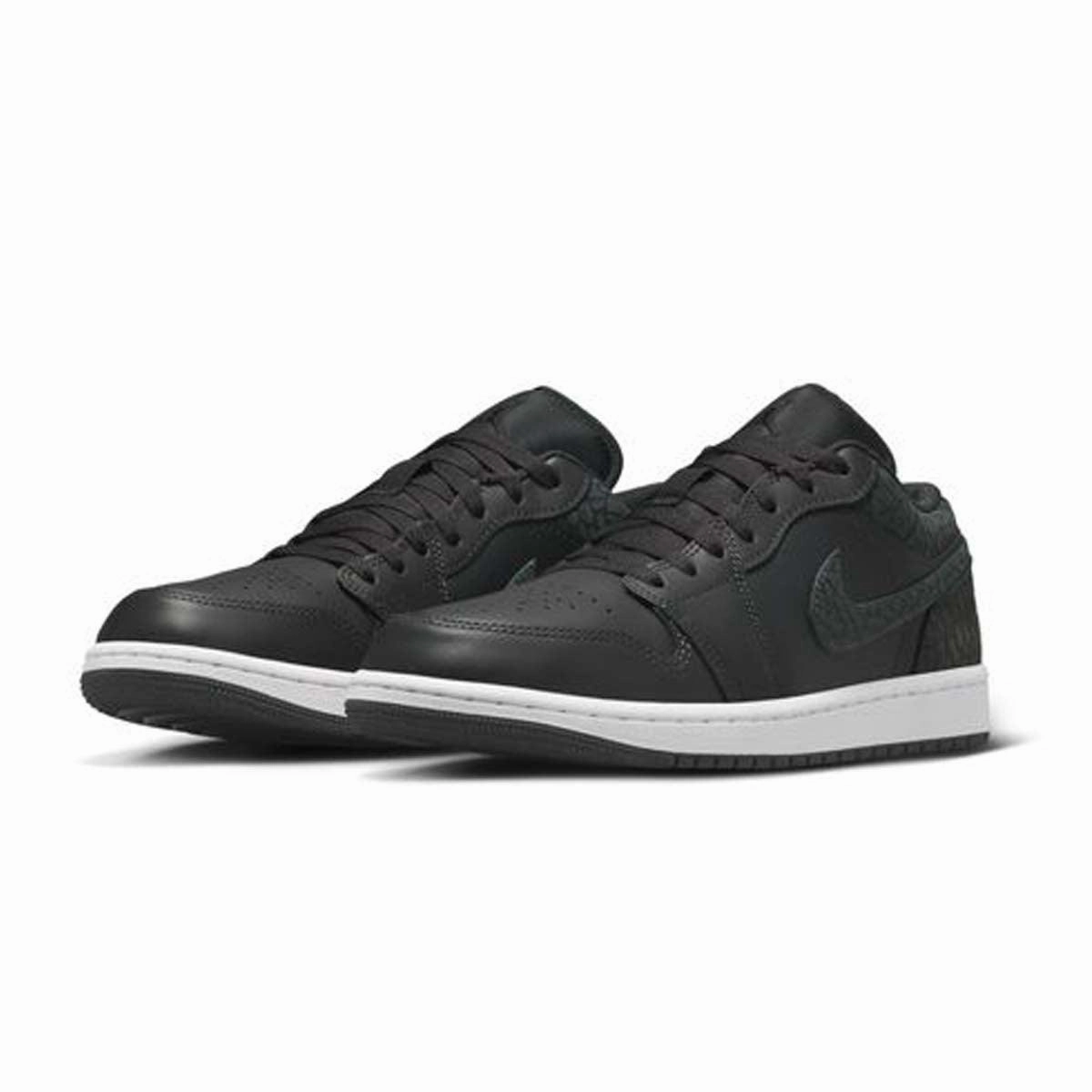 Chic Style Air Jordan 1 Low SE 'Black Elephant'