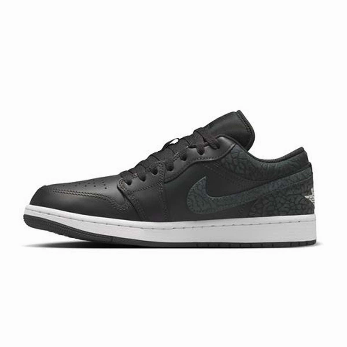 Chic Style Air Jordan 1 Low SE 'Black Elephant'