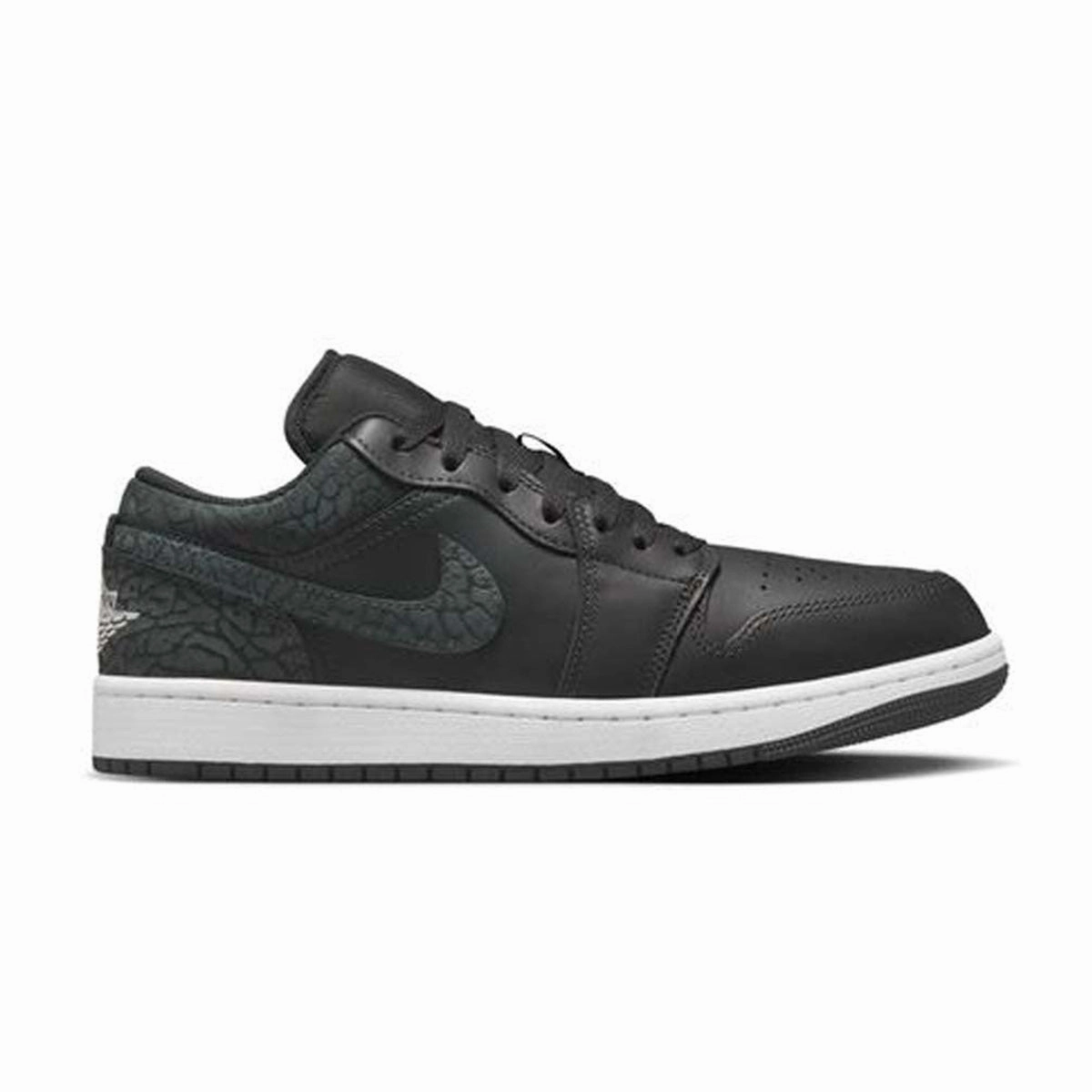 Trendy Wear Air Jordan 1 Low SE 'Black Elephant'