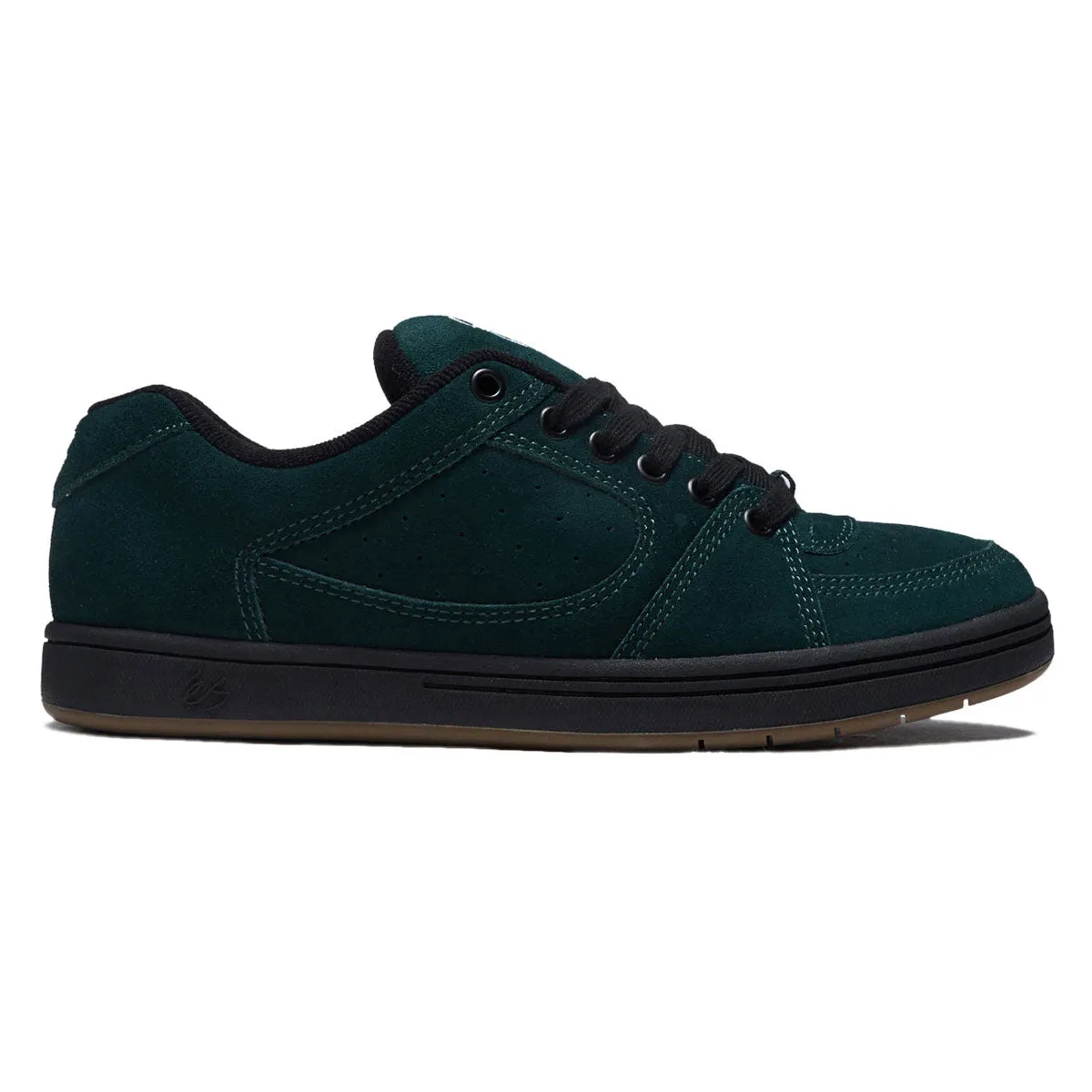 eS Accel Shoes - Green/Black Foot Support