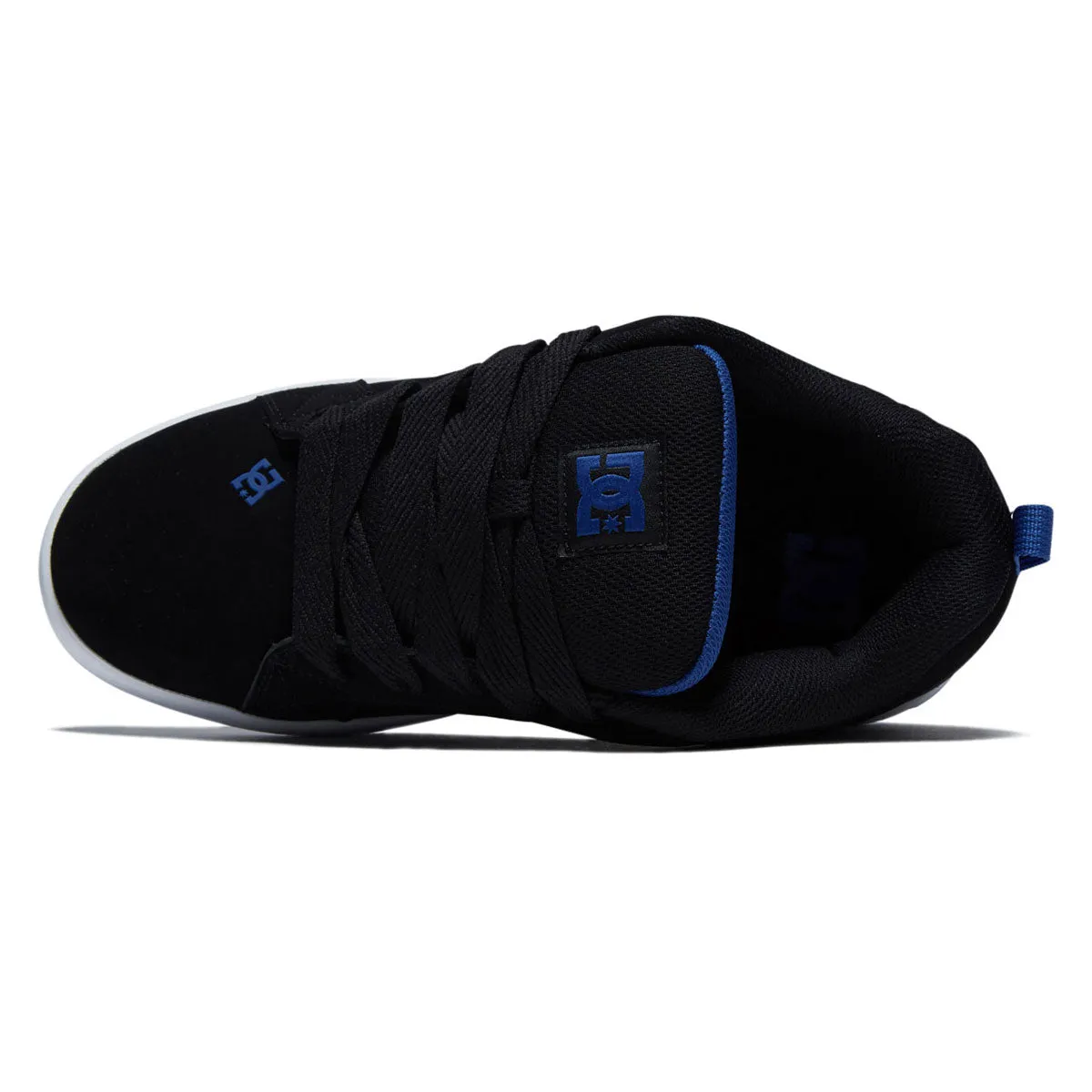 Classic Canvas DC Court Graffik Shoes - Black/Blue