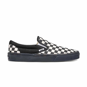 Classic Checkboard Slip-on 'Black White' Show Time Cushioned Walk