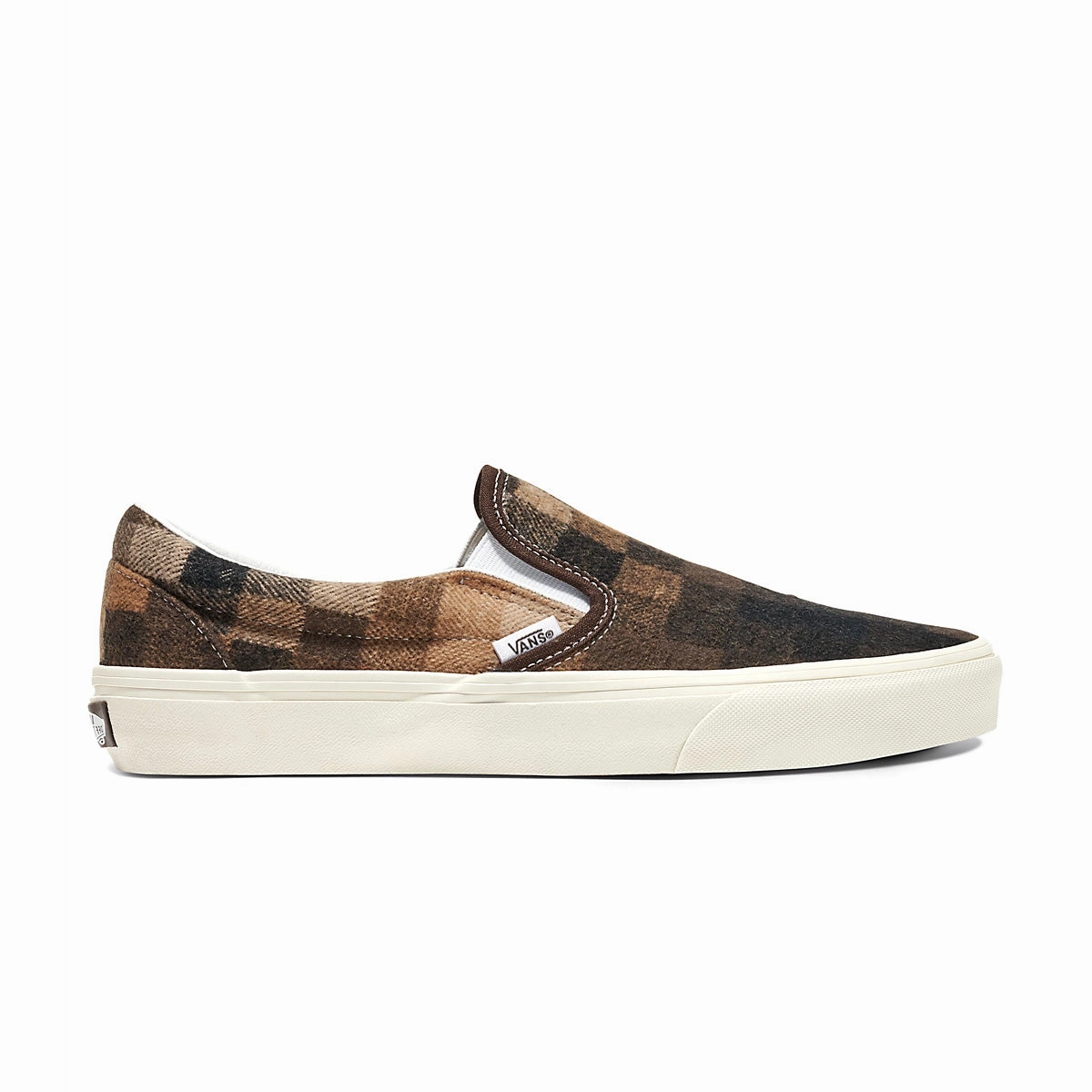 Dodge Step Storm Jog Classic Slip On 'Sweater Check Brown'
