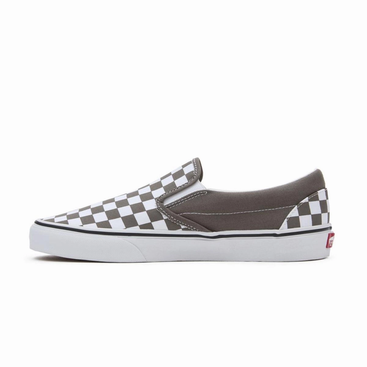 Classic Slip-On Colour Theory Checkerboard 'Bungee Cord' Travel Step-On Comfort