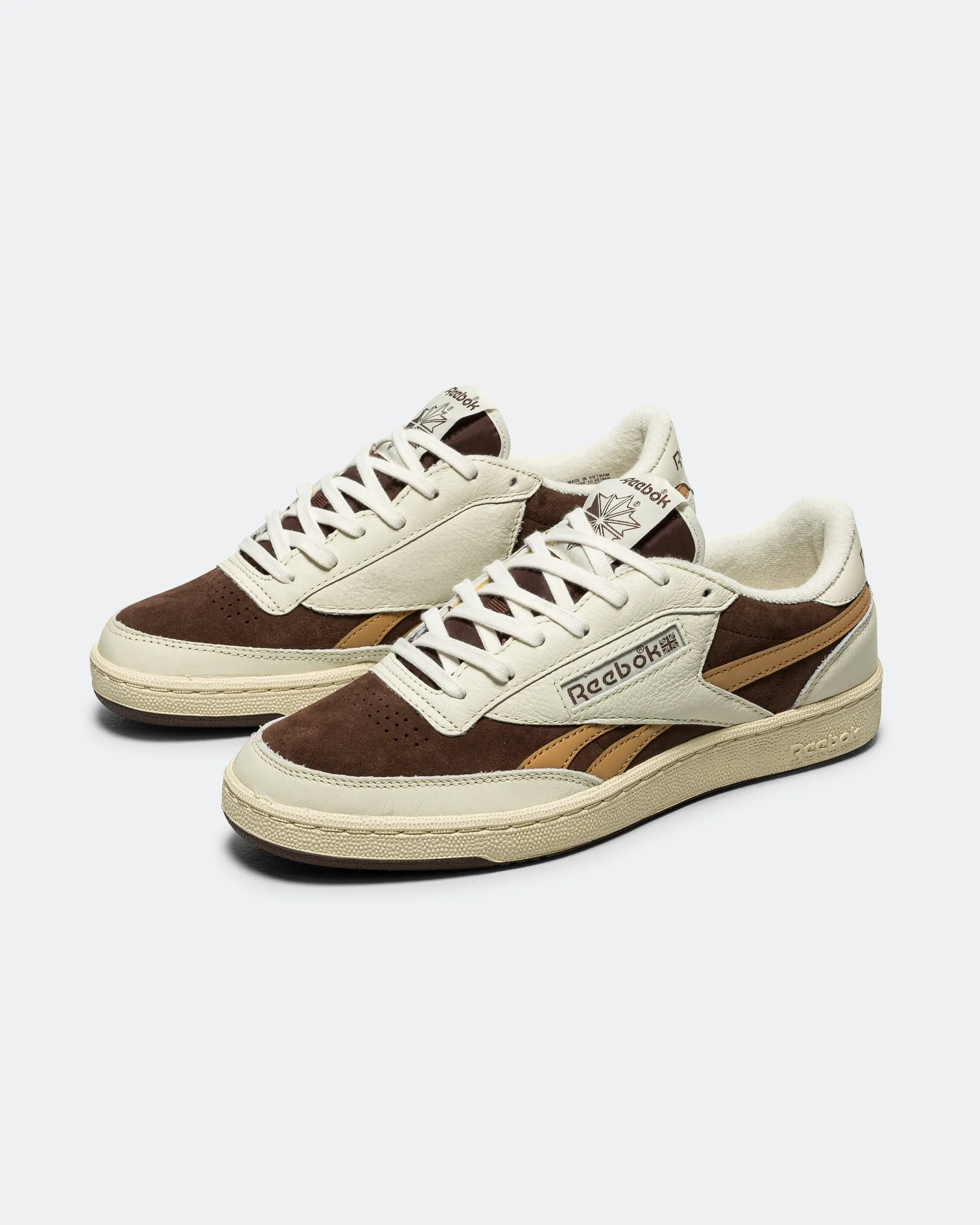 Clean Build Club C Revenge Vintage II - Vintage Chalk/Campus Brown-Camel