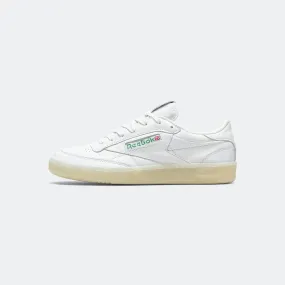 Effortless Silhouette Fresh Walks Club C 85 Vintage - White/Glen Green/Vector Red