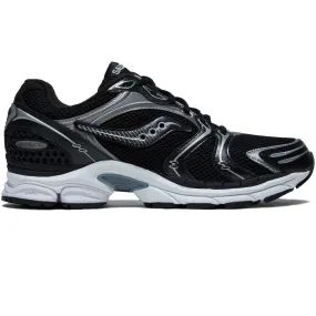 Saucony Progrid Triumph 4 Shoes - Black/Silver Enhanced Cushioning Elegant Piece
