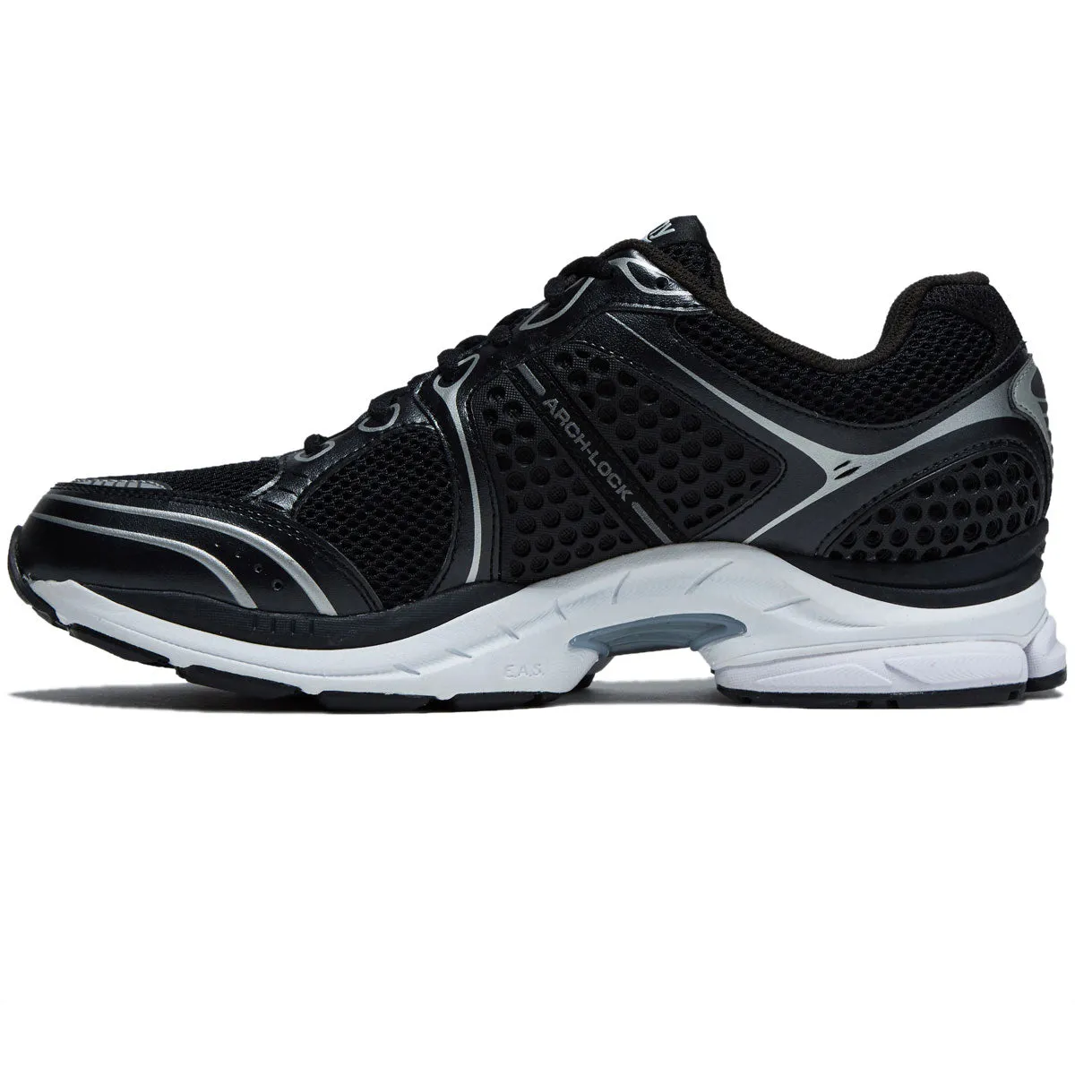 Comfort Boost Midsole Saucony Progrid Triumph 4 Shoes - Black/Silver