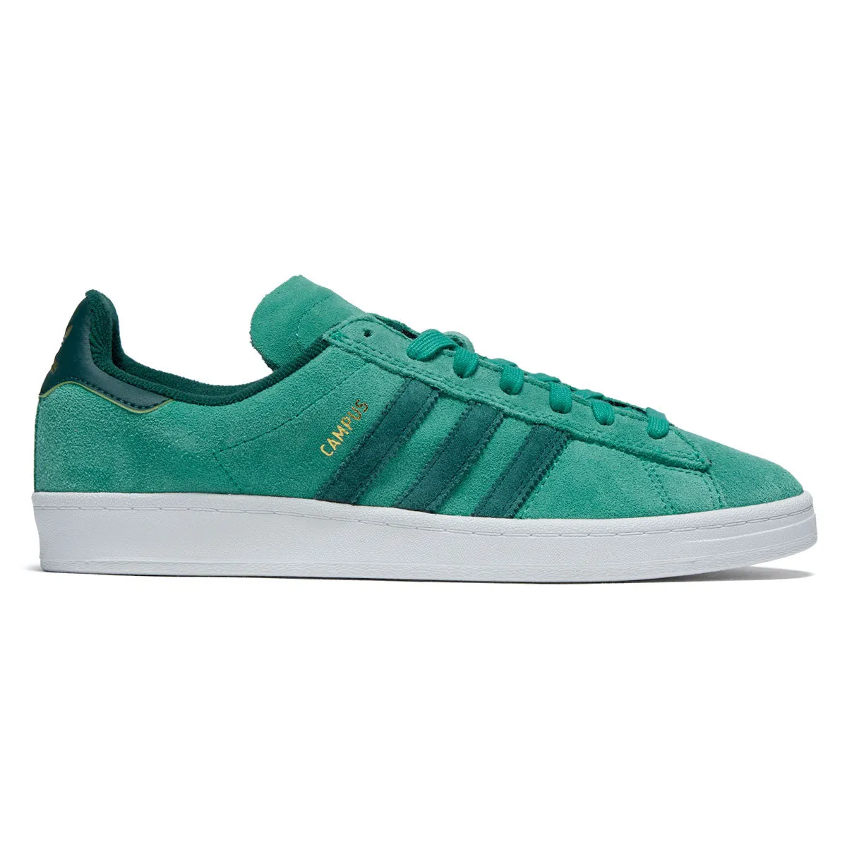 Adidas Campus Adv Shoes - Court Green/Core Green/Ftwr White Light Midsole