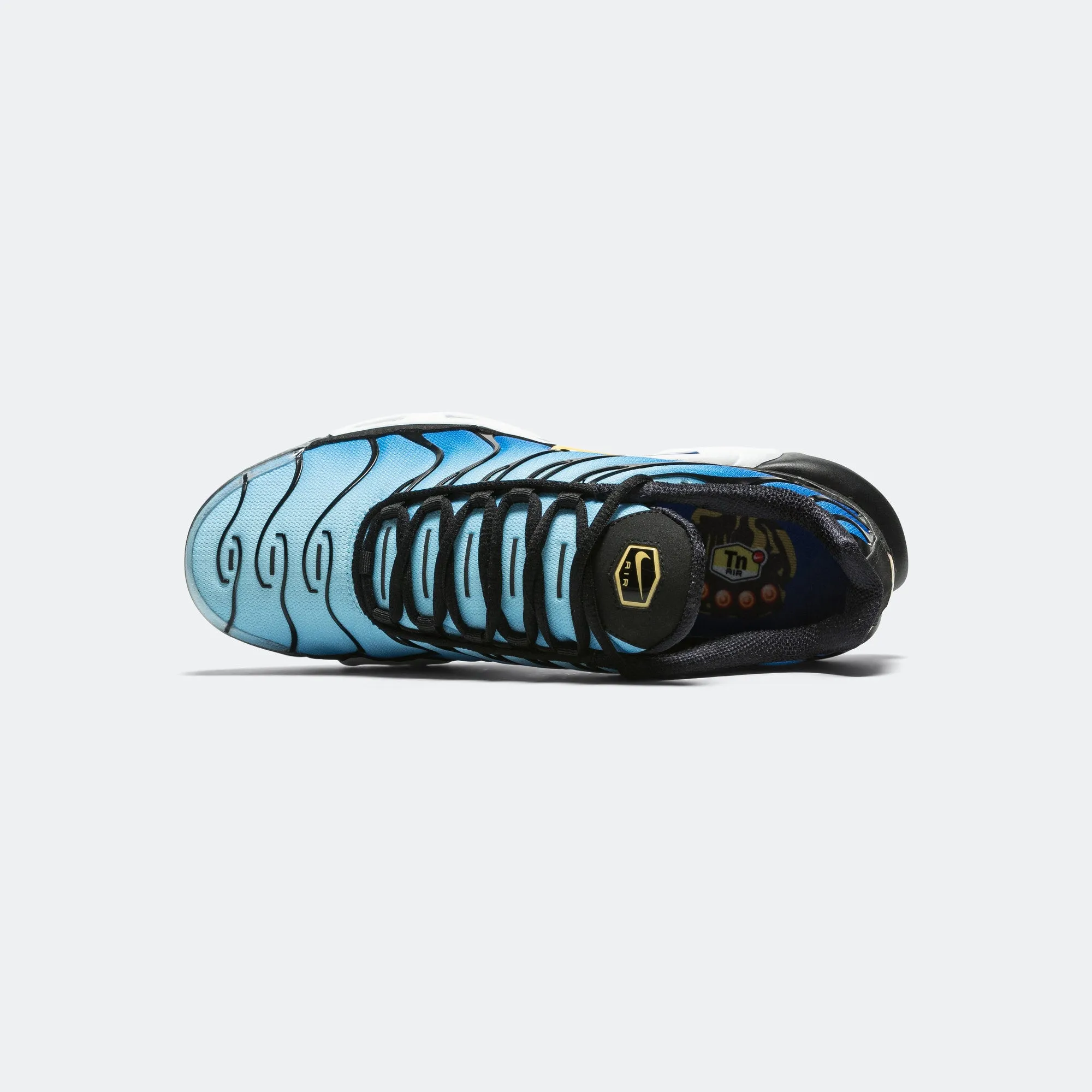 Comfort Fit Air Max Plus - Black/Chamois-Sky Blue-Hyper Blue