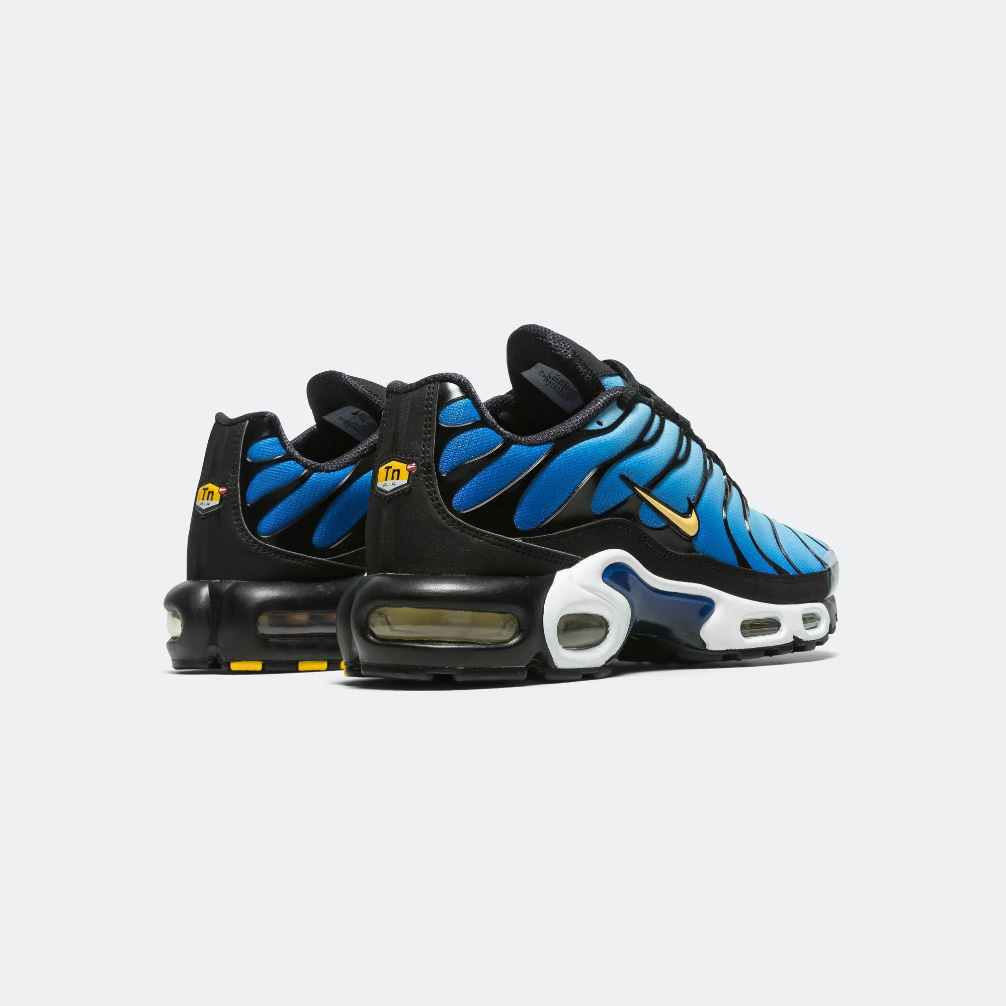 Comfort Fit Air Max Plus - Black/Chamois-Sky Blue-Hyper Blue