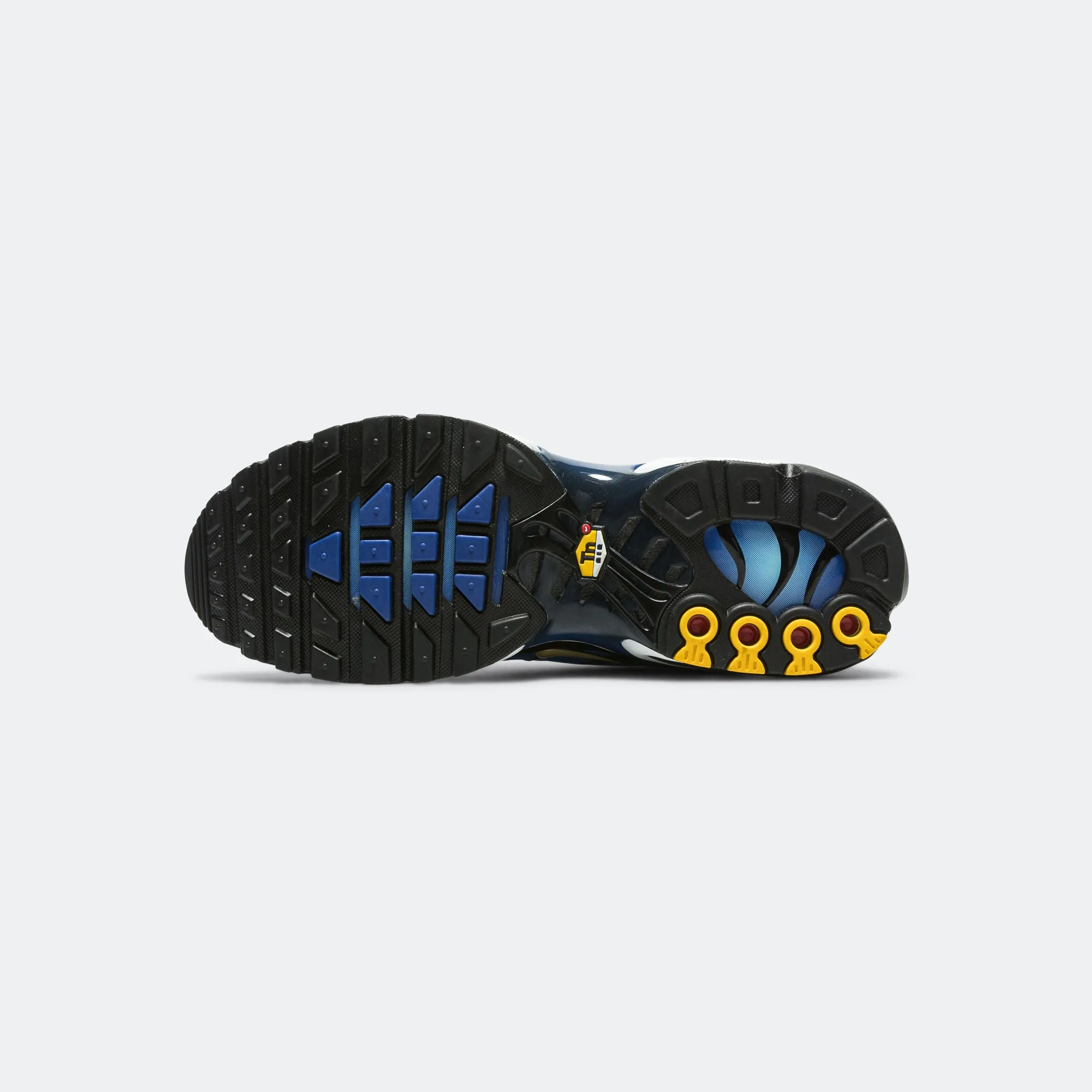 Comfort Fit Air Max Plus - Black/Chamois-Sky Blue-Hyper Blue