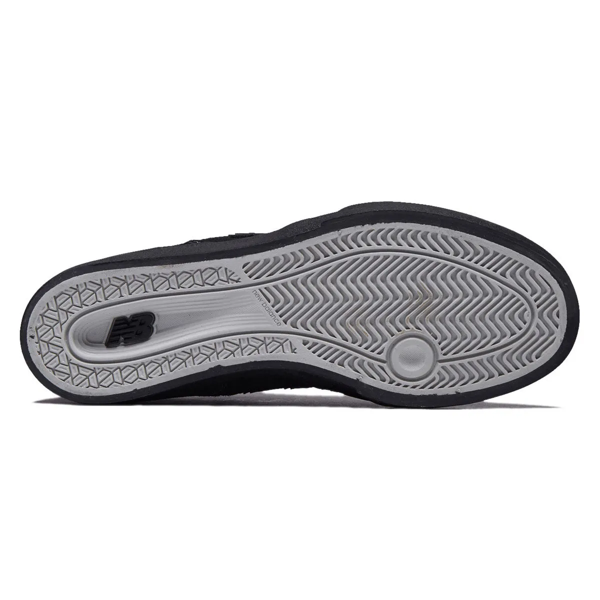 Comfort Fit New Balance 574 Vulc Shoes - Black/Black