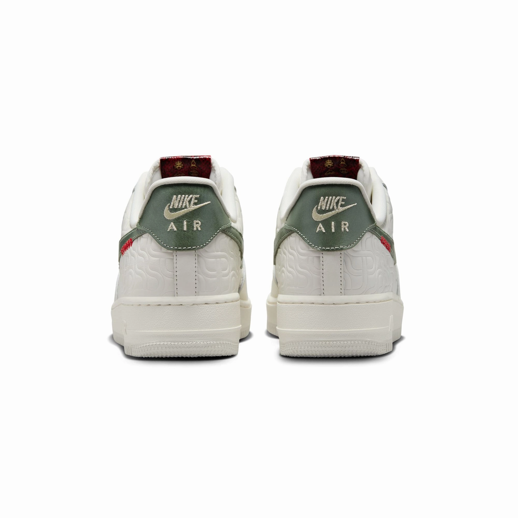 Comfort Fit Nike Mens Air Force 1 '07 "Year of the Snake" Shoes