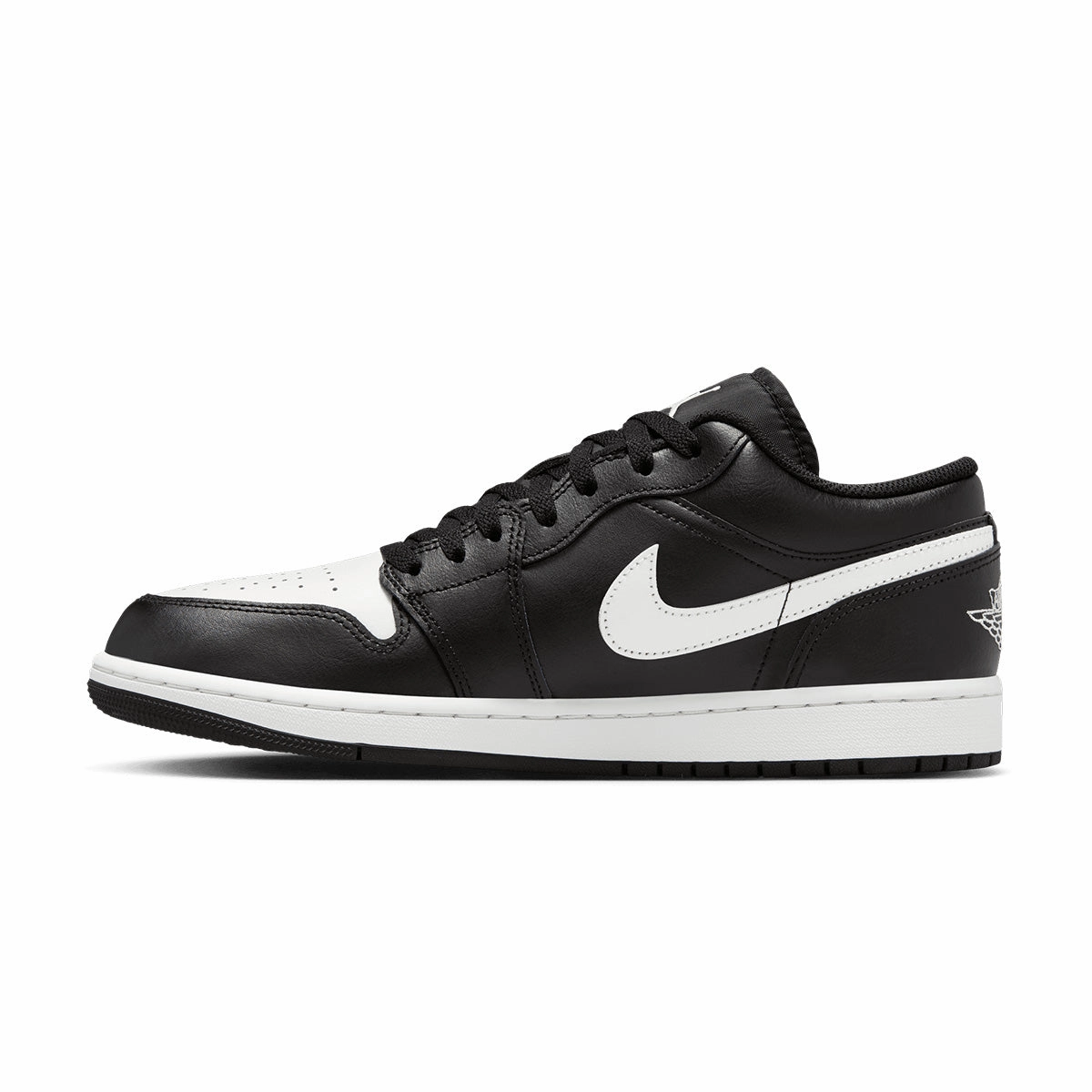 Comfortable Air Jordan 1 Low 'Black White'