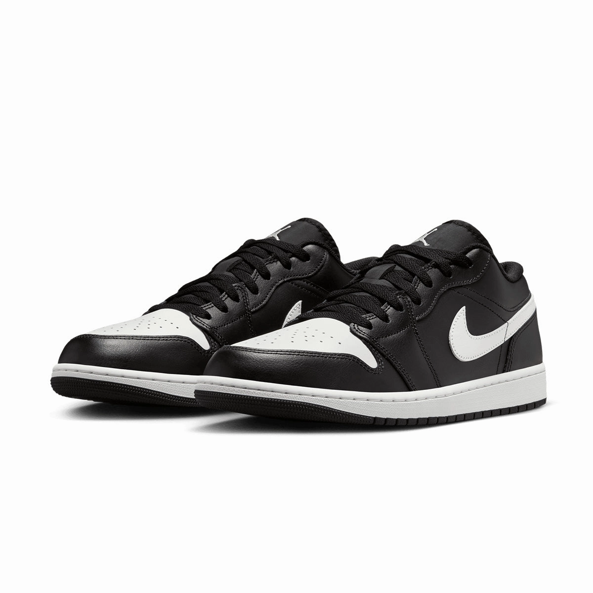 Comfortable Air Jordan 1 Low 'Black White'