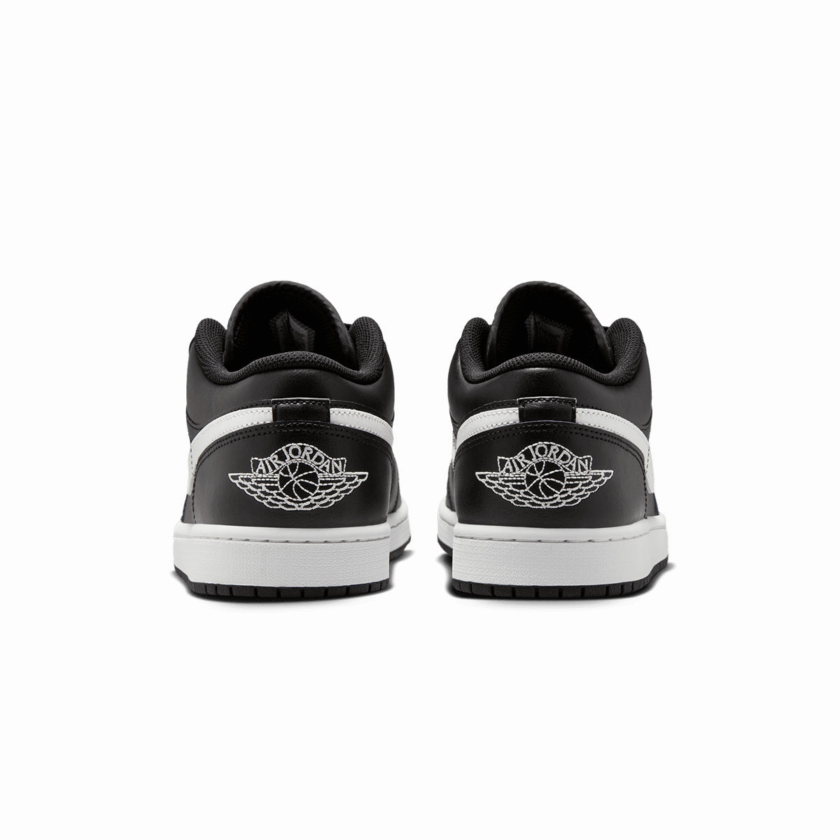 Comfortable Air Jordan 1 Low 'Black White'
