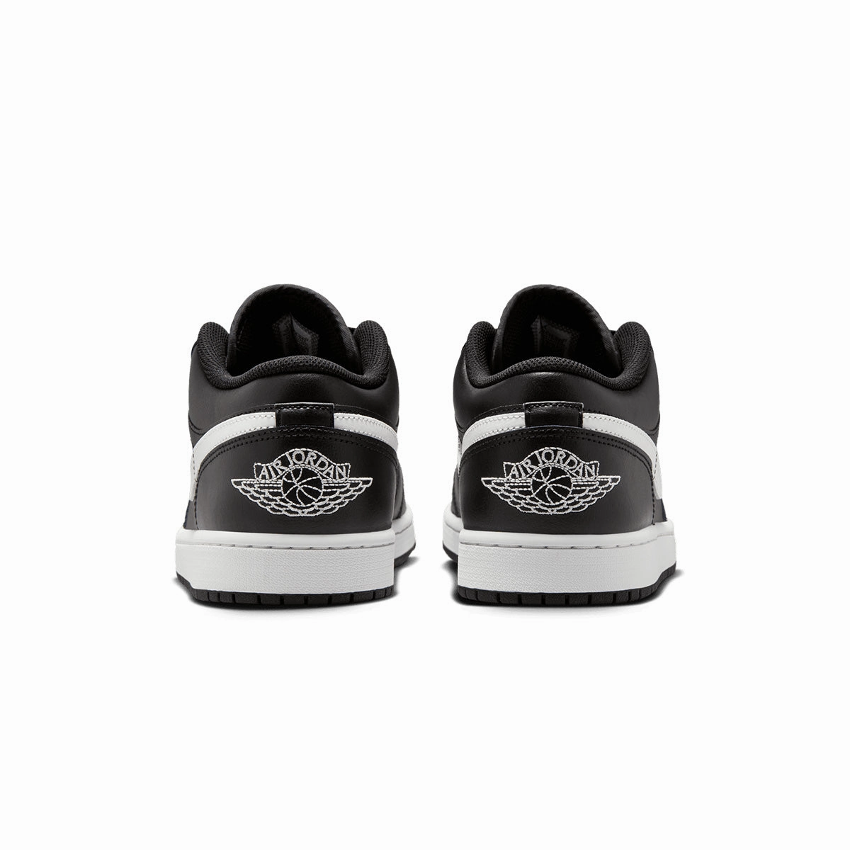 Comfortable Air Jordan 1 Low 'Black White'