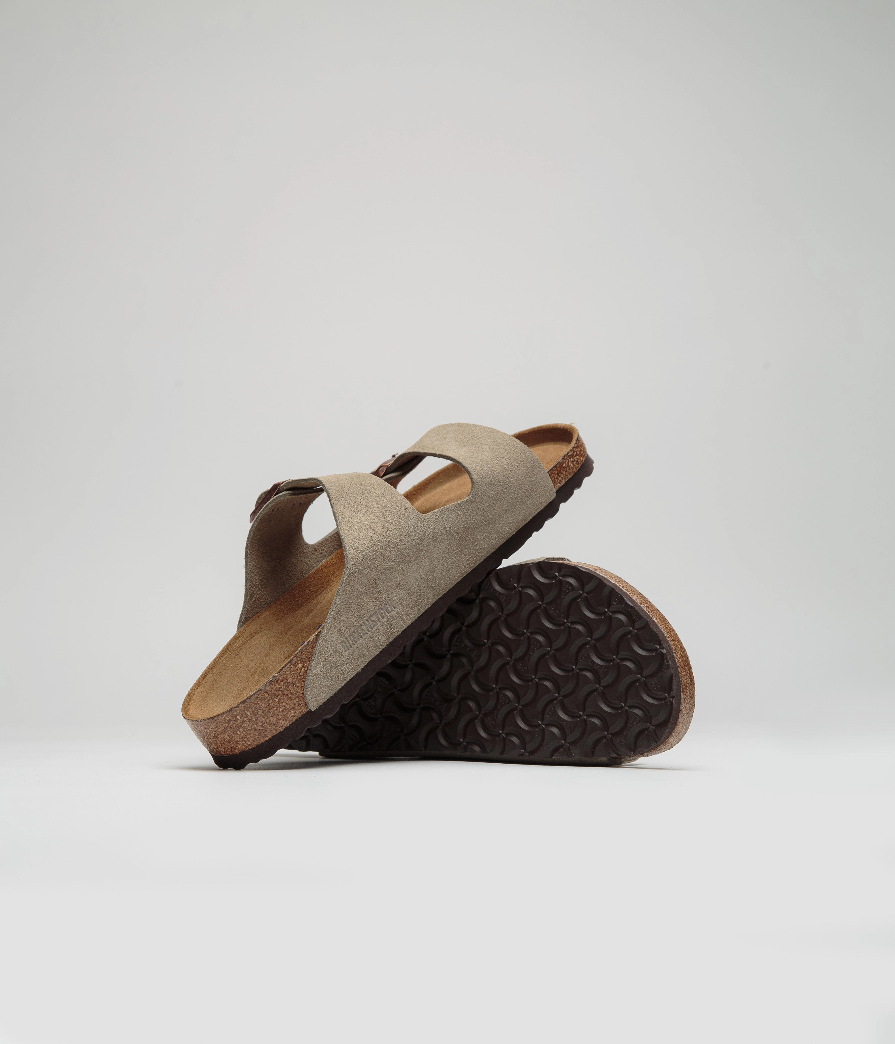 Comfortable Ease Birkenstock Arizona BS Sandals - Taupe