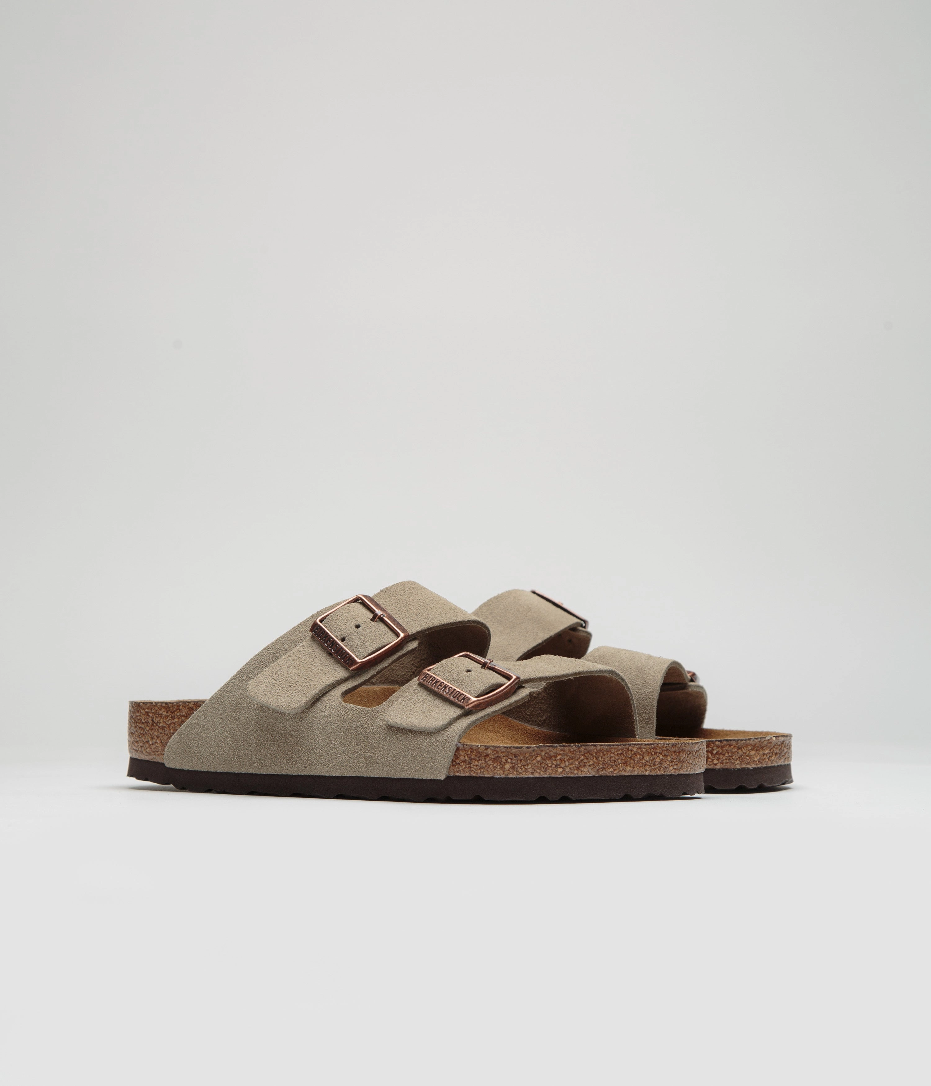 Comfortable Ease Birkenstock Arizona BS Sandals - Taupe