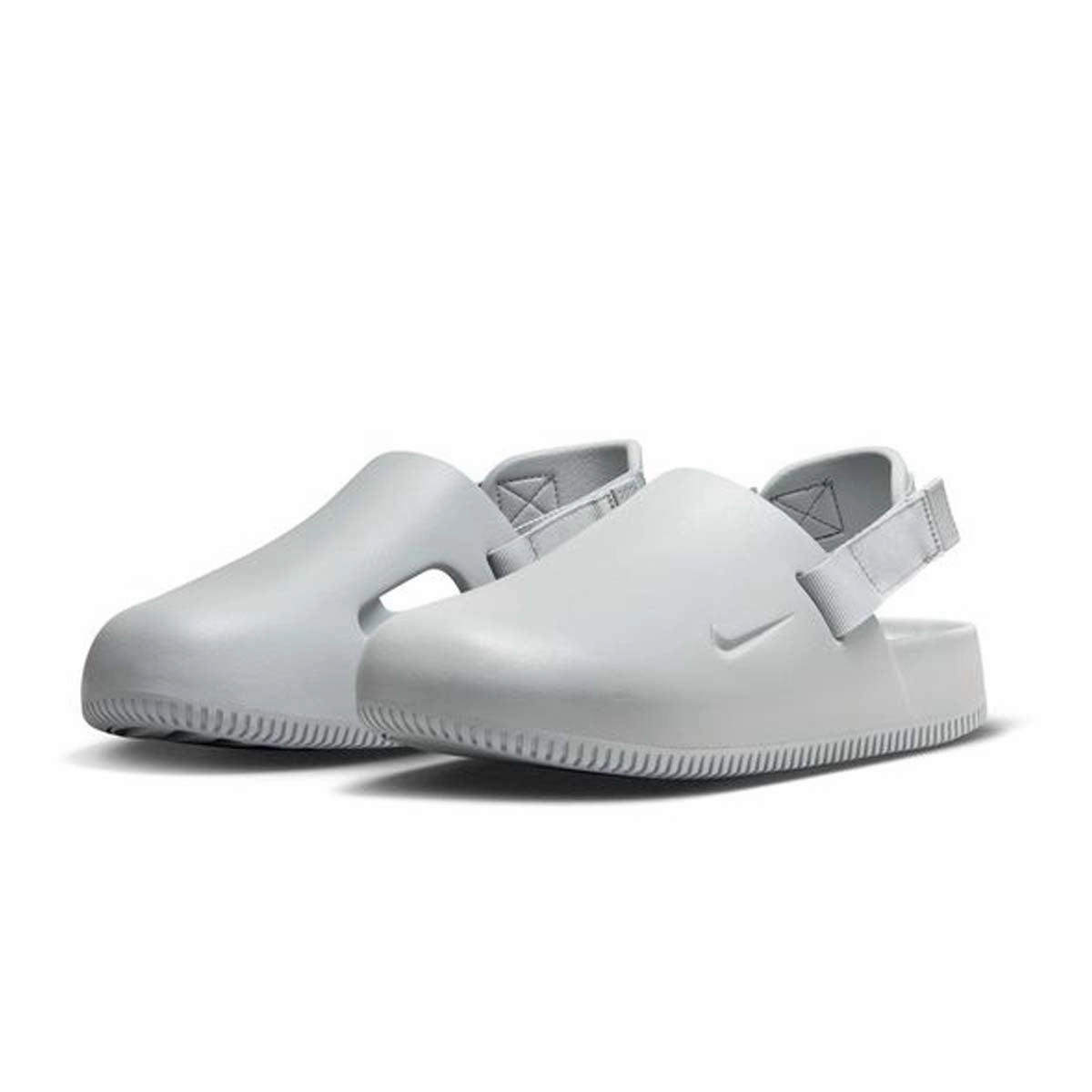 Comfortable Walking Calm Mule 'Light Smoke Grey'