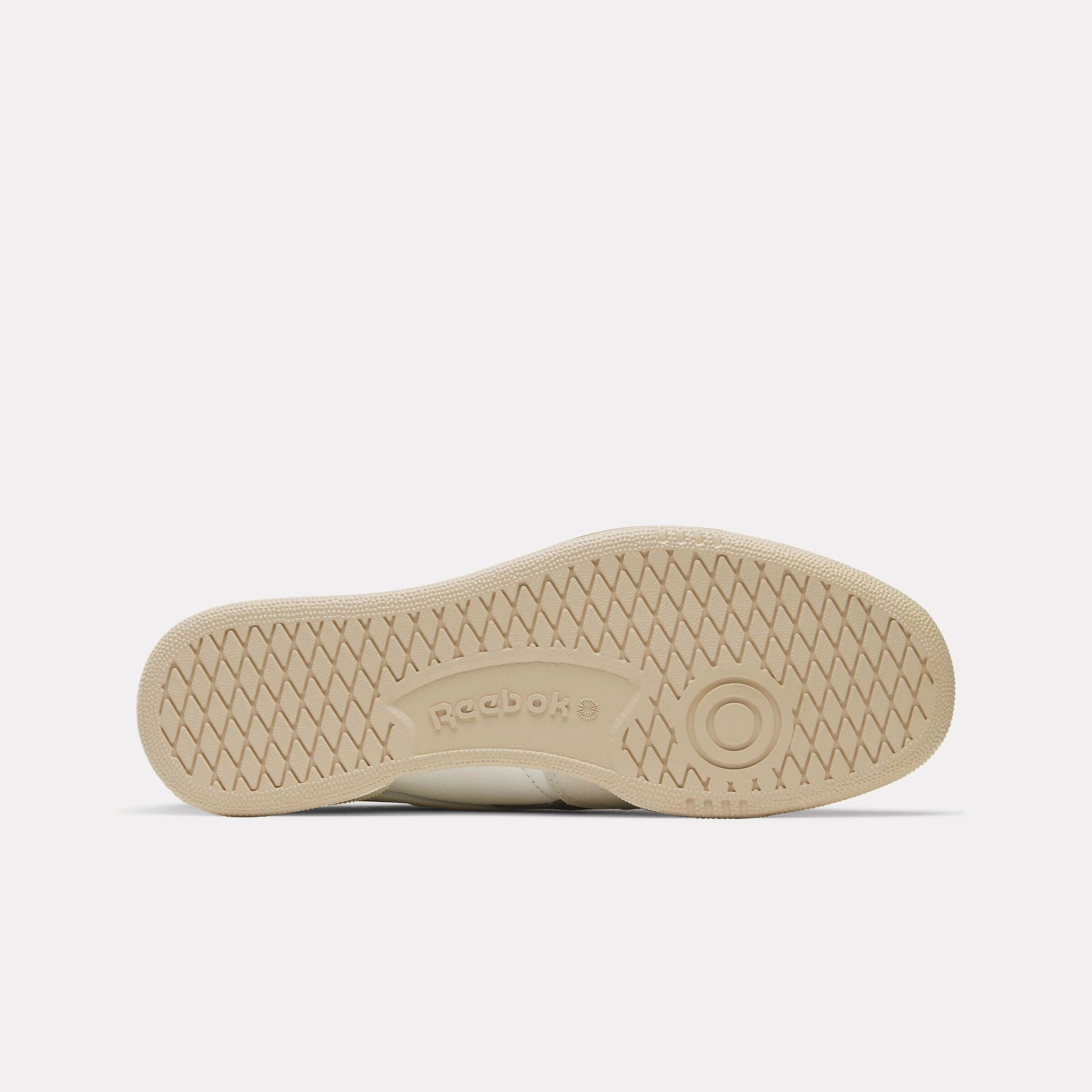 Comfy Step Reebok Footwear Men Club C Revenge Vintage Shoes CHALK/BREAKAWAYGREEN/TAN