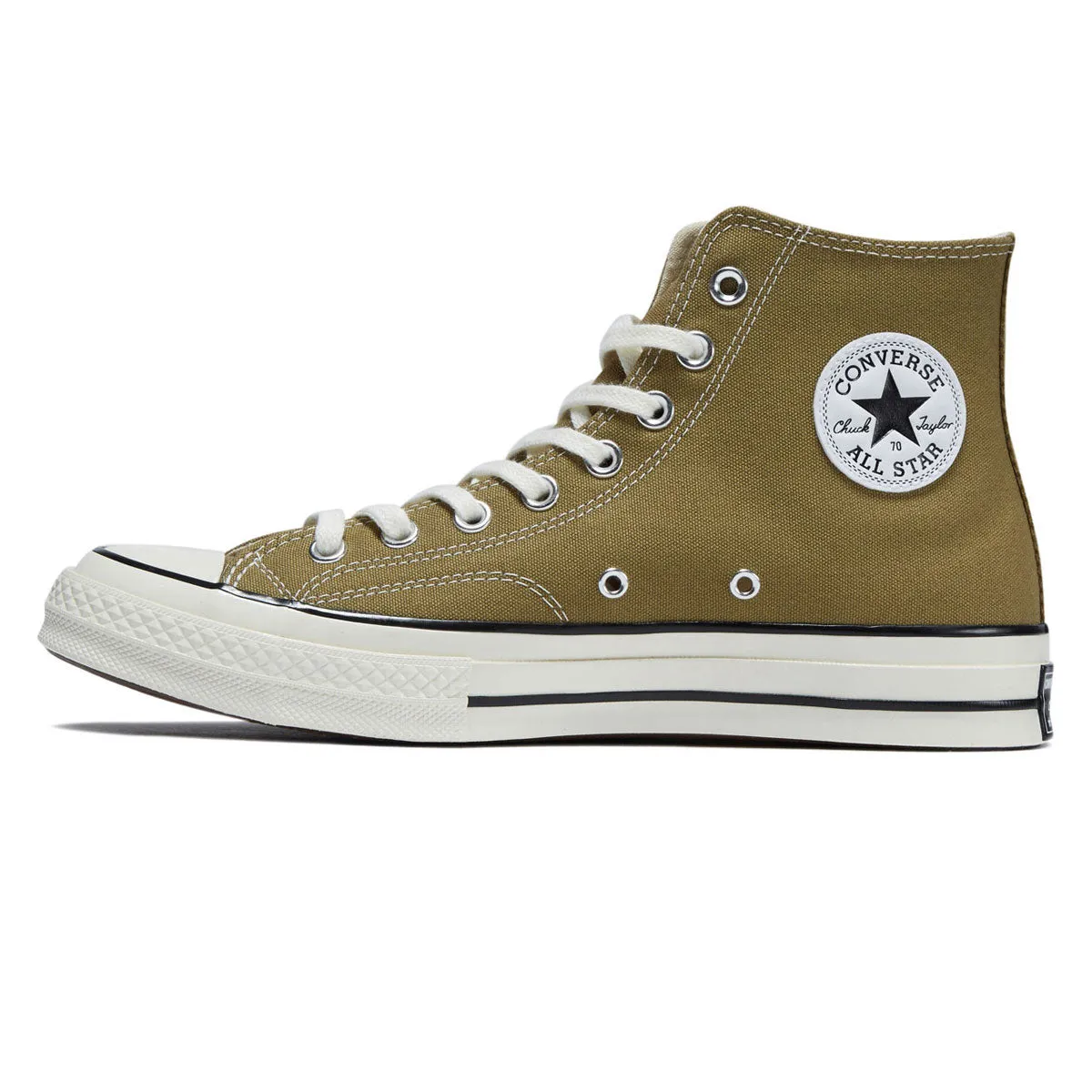 Converse Chuck 70 Hi Shoes - Swamp Core/Egret/Black Shock Force Pro