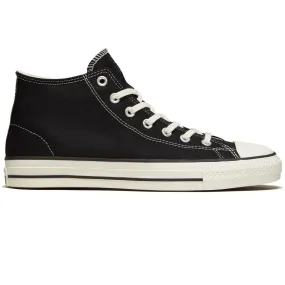 Pro Level Ride Converse Chuck Taylor All Star Pro Mid Shoes - Black/Black/Egret