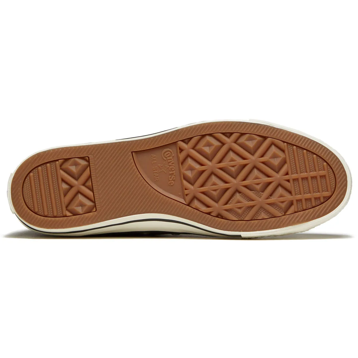 Converse Chuck Taylor All Star Pro Mid Shoes - Black/Black/Egret Sleek Step