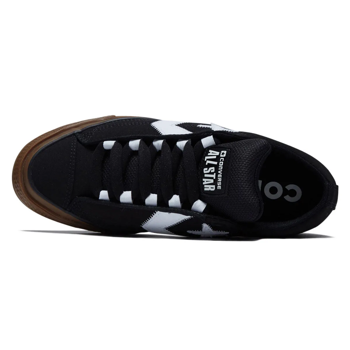 Converse Star Player 76 Puff Shoes - Black/White/Gum Sport Fit