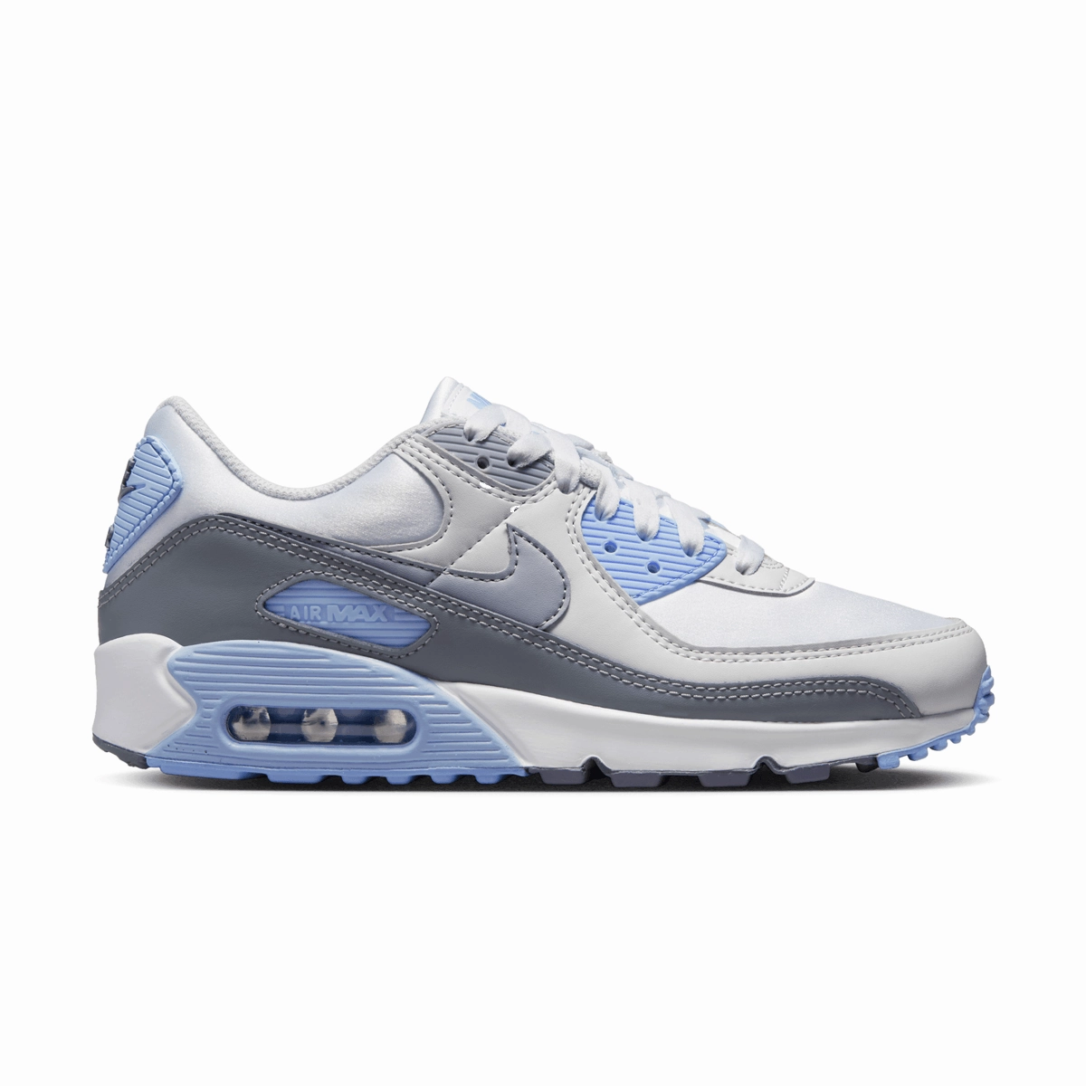 City Step Wmns Air Max 90 'Grey Light Blue'
