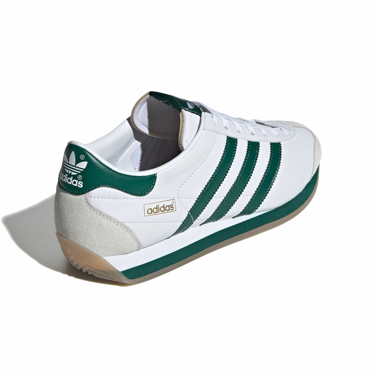 Country Made In Japan 'White Collegiate Green' Flexible Cushion