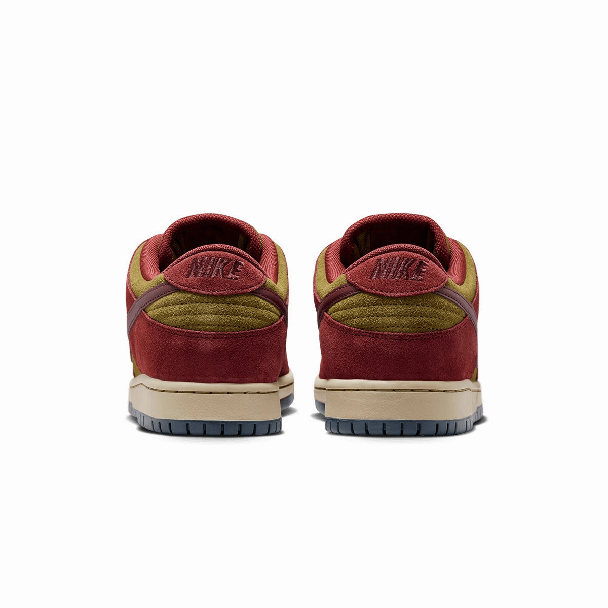 Cozy Fit SB Dunk Low Pro 'Dark Team Red Olive Flak'