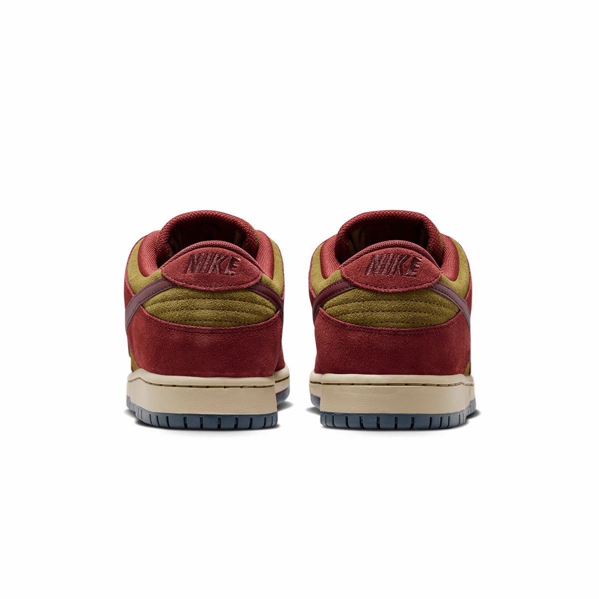 Cozy Fit SB Dunk Low Pro 'Dark Team Red Olive Flak'