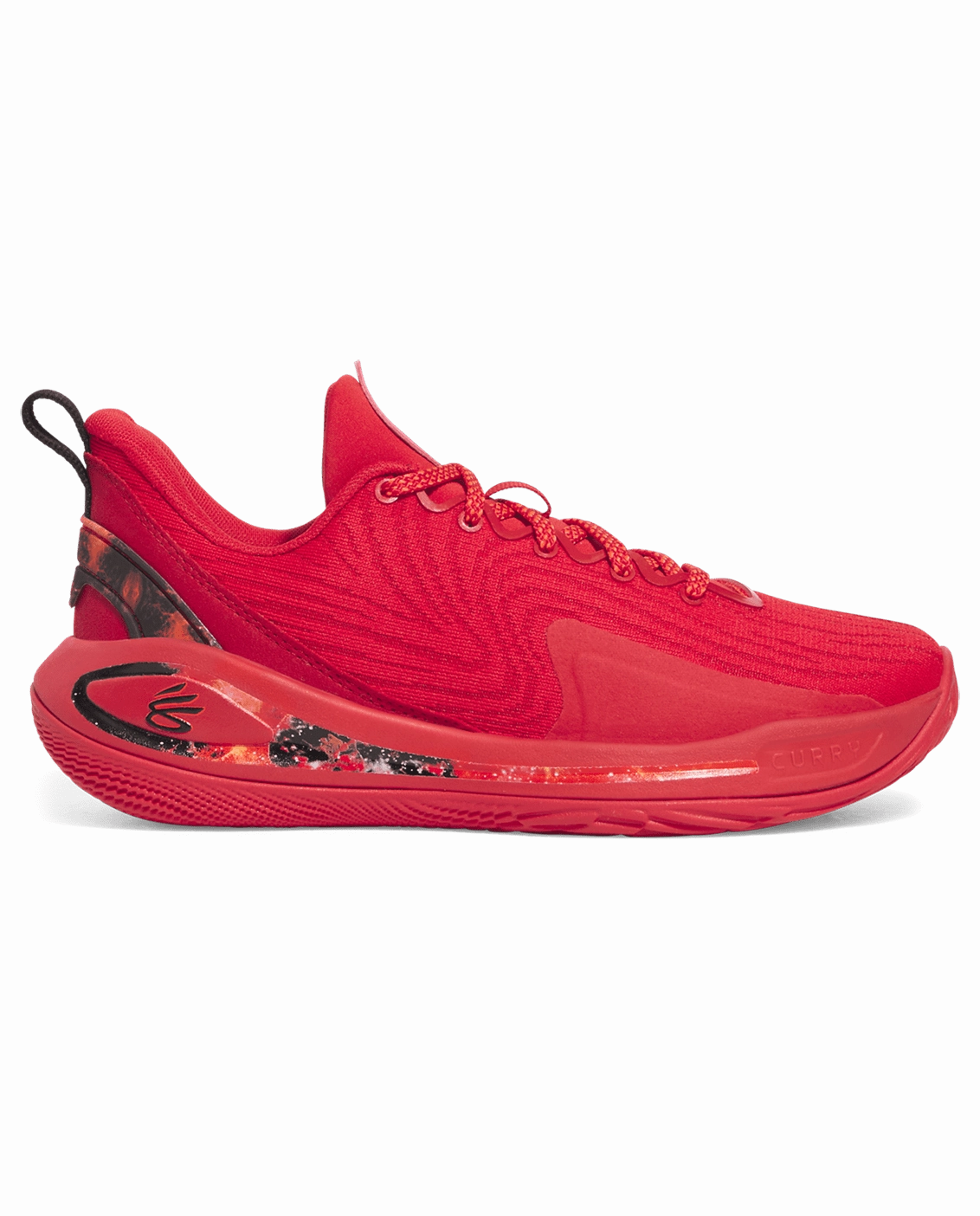 Comfortable Insole High Performance Flow Curry 12 'Spark' Grade School Basketball Shoes