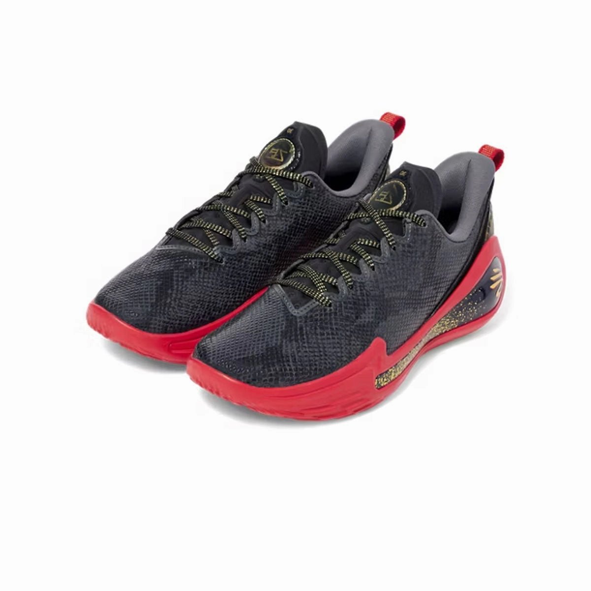 Curry 12 LNY 'Black Red' Soft Step-On Move