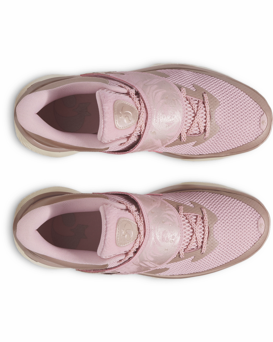 Curry Fox 1 'Reign Rose' Unisex Basketball Shoes Secure Fit Structure