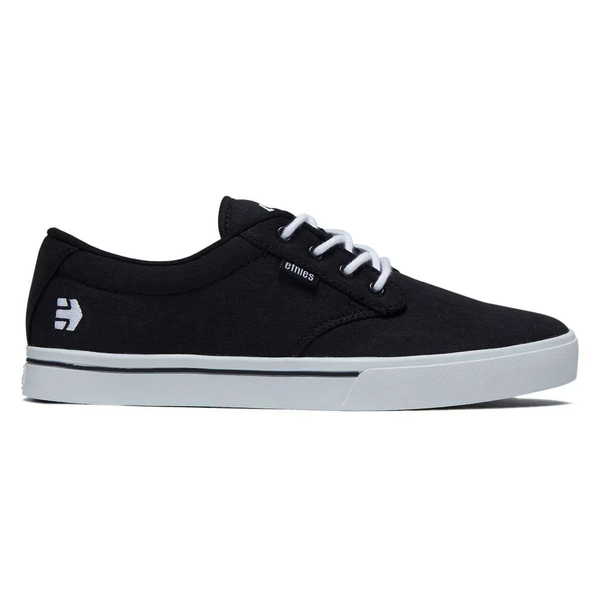 Etnies Jameson 2 Eco Shoes - Black/White/White Grip Flex Fit Daily Comfort