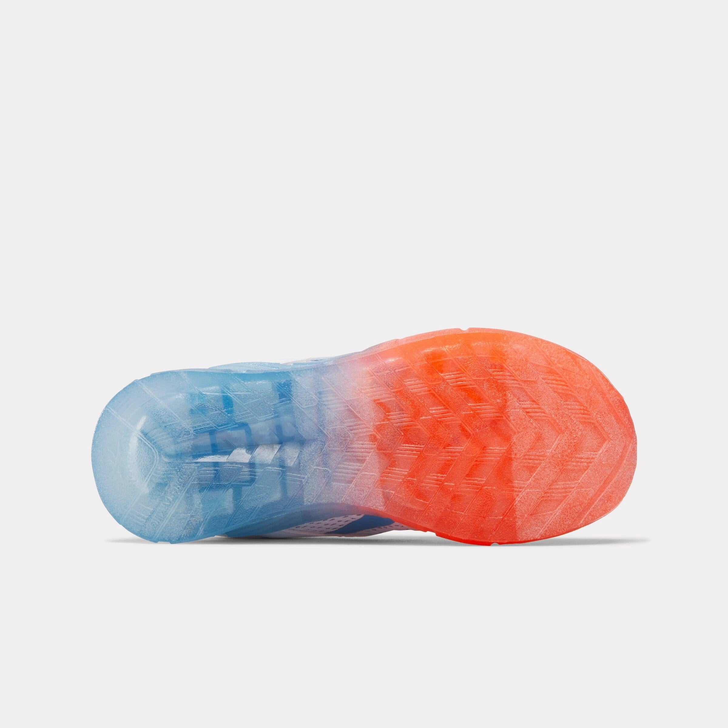 Cushioned Collar Pad Design Technology Reebok Footwear Kids Zig 'n Glow 2 Elastic Lace Shoes - Pre-School FTWRWHITE/ENERGYRED/ALWAYSBLUE