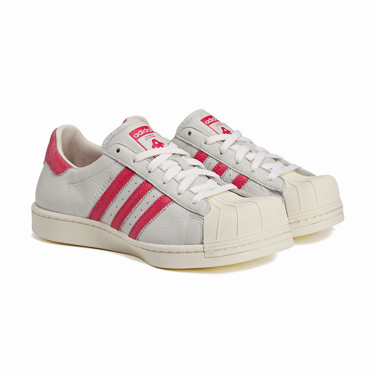 Cushioned Support   Avavav Superstar Modified 'Crystal White Red'