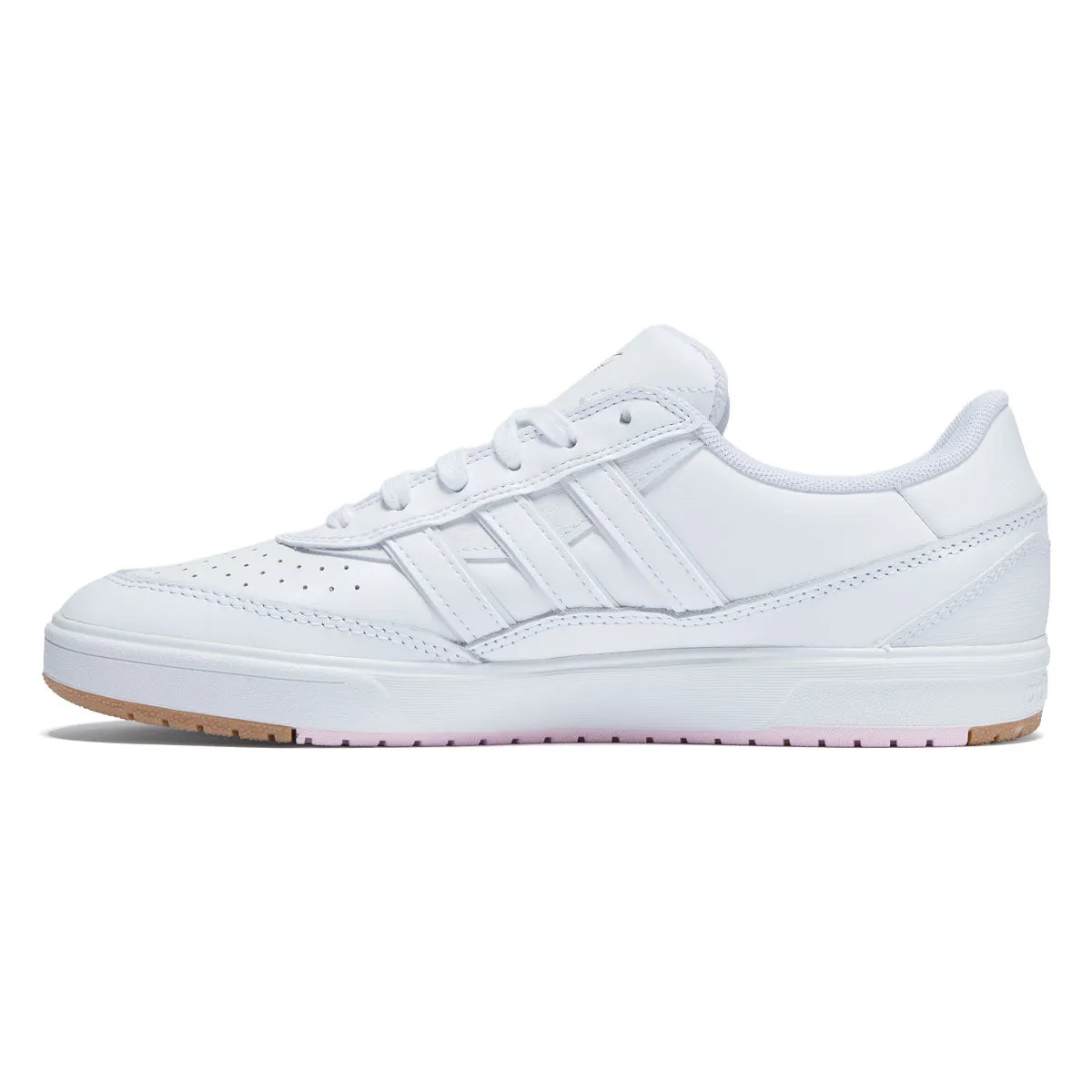 Daily Comfort Max Adidas Tyshawn II Shoes - Ftwr White/Ftwr White/Gum
