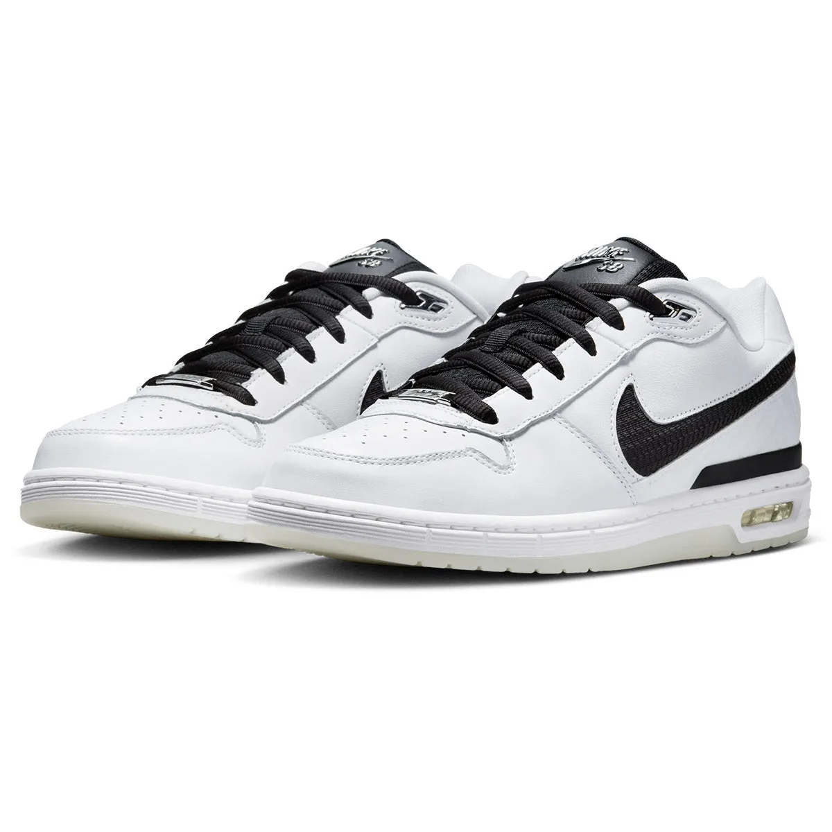 Daily Flex Nike SB Zoom Air Paul Rodriguez Shoes - White/Black/White/Clear